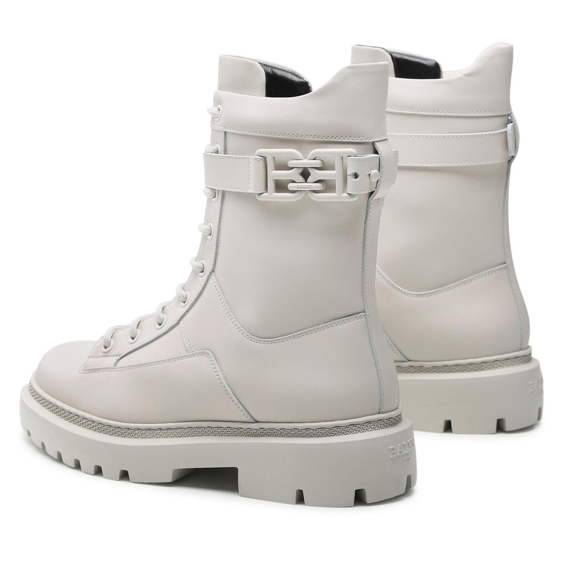 Bally Туристически oбувки Gioele Flat 6301558 Бял - Pepit.bg