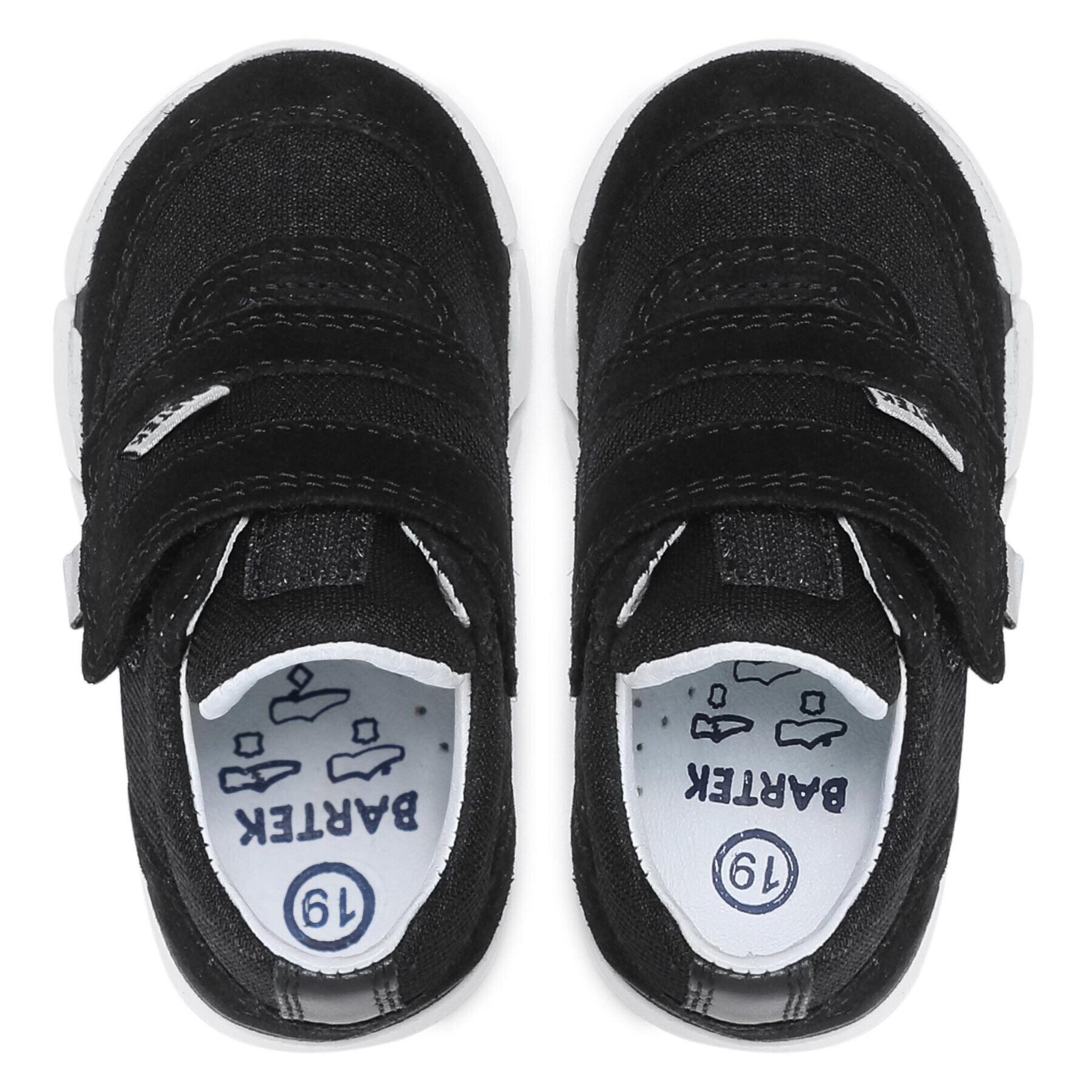 Bartek Сникърси 11949001 Черен - Pepit.bg