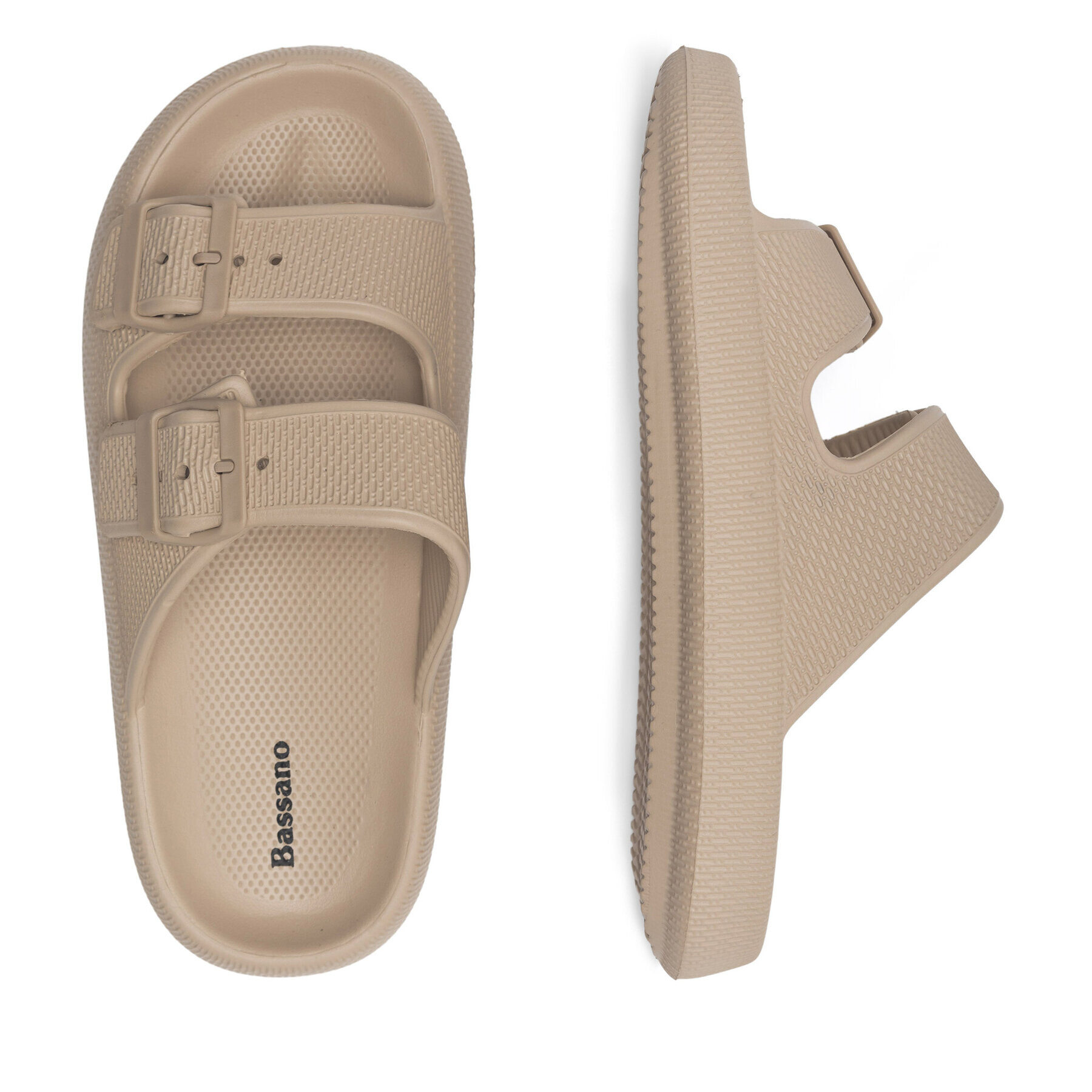 Bassano Чехли DUAL STRAP SLIPPER Бежов - Pepit.bg
