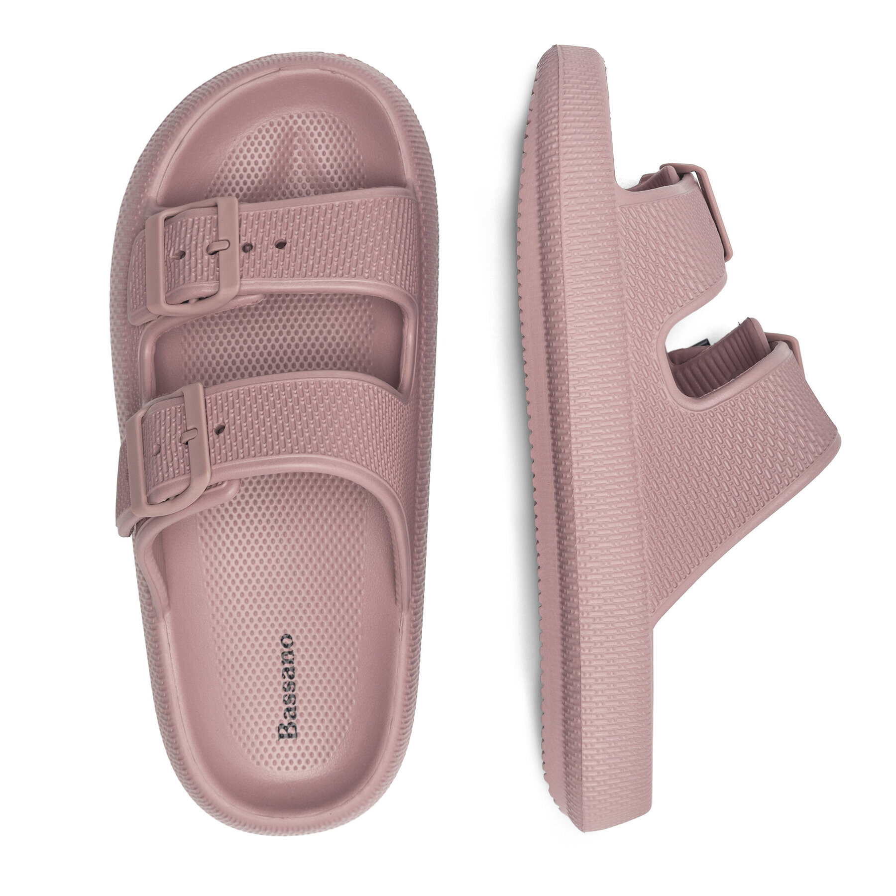 Bassano Чехли DUAL STRAP SLIPPER Розов - Pepit.bg