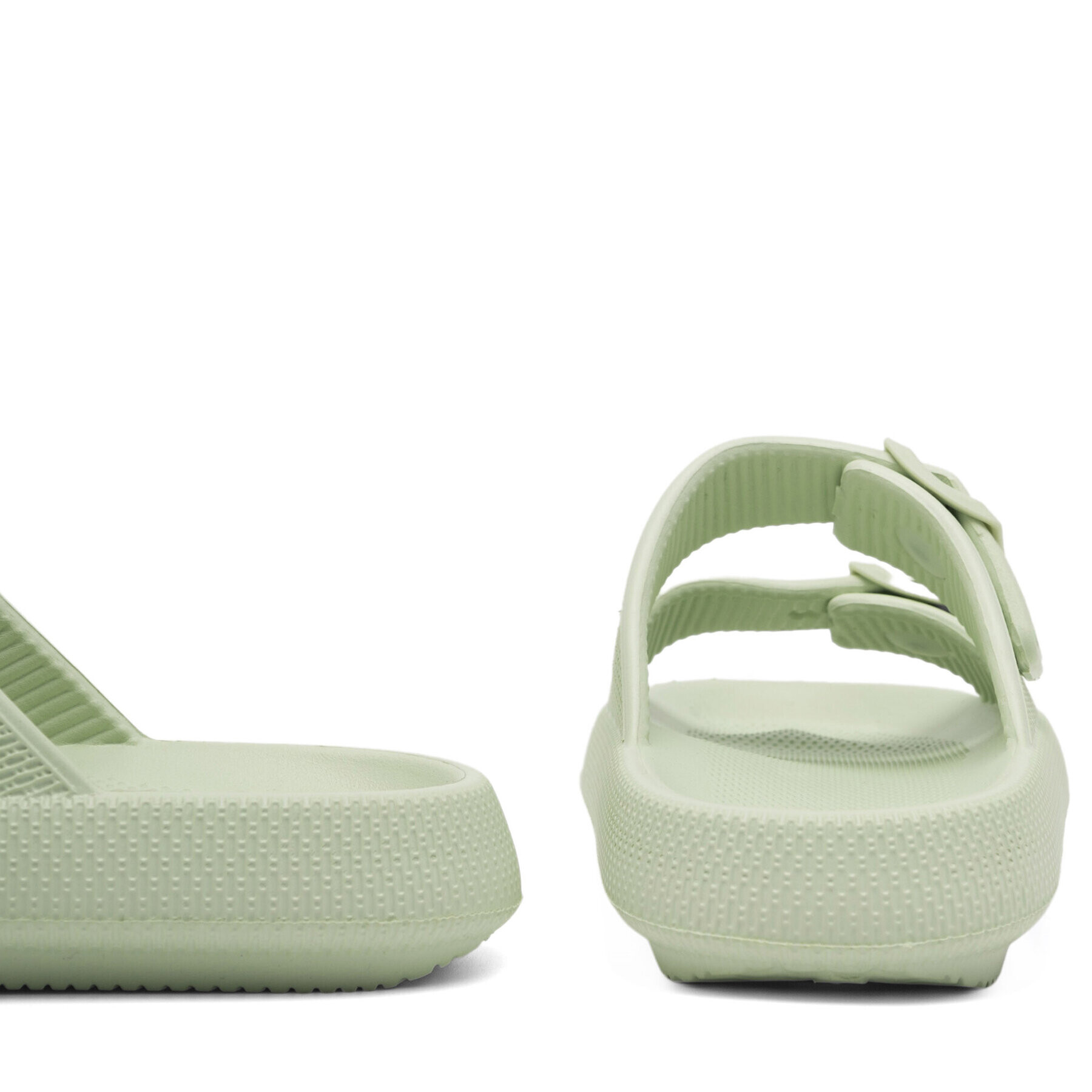 Bassano Чехли DUAL STRAP SLIPPER Зелен - Pepit.bg