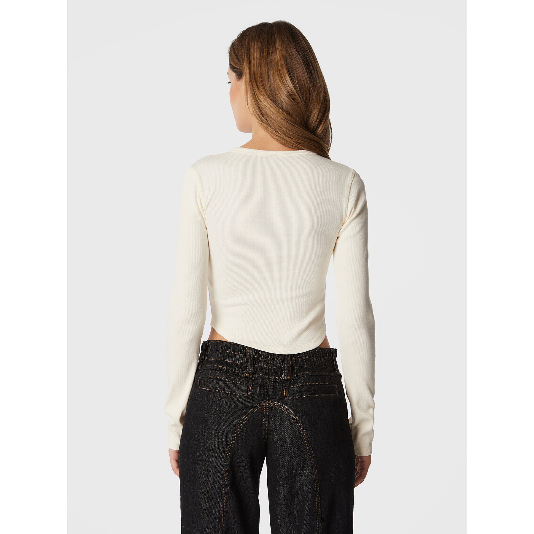 BDG Urban Outfitters Блуза 75260075 Екрю Regular Fit - Pepit.bg