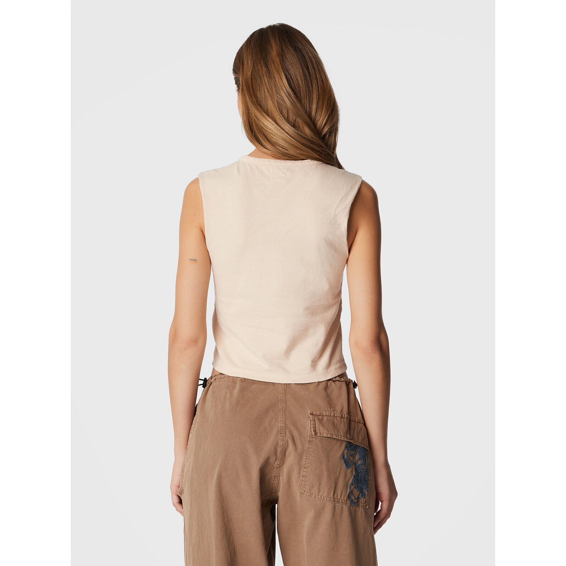 BDG Urban Outfitters Блуза 75440024 Екрю Regular Fit - Pepit.bg