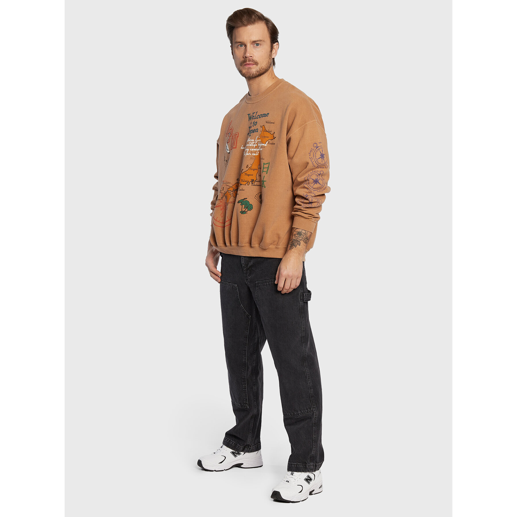 BDG Urban Outfitters Дънки 75328161 Черен Relaxed Fit - Pepit.bg
