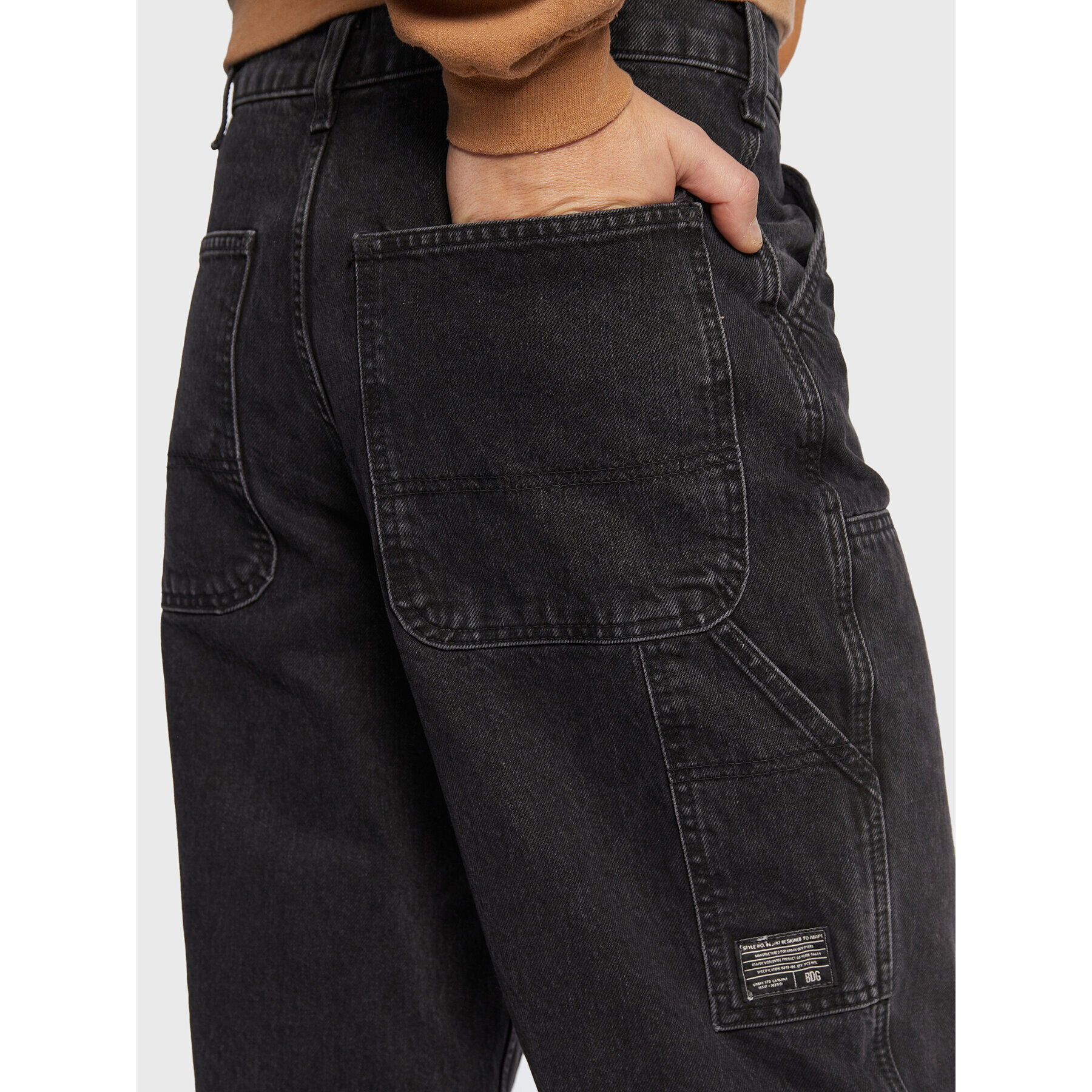 BDG Urban Outfitters Дънки 75328161 Черен Relaxed Fit - Pepit.bg