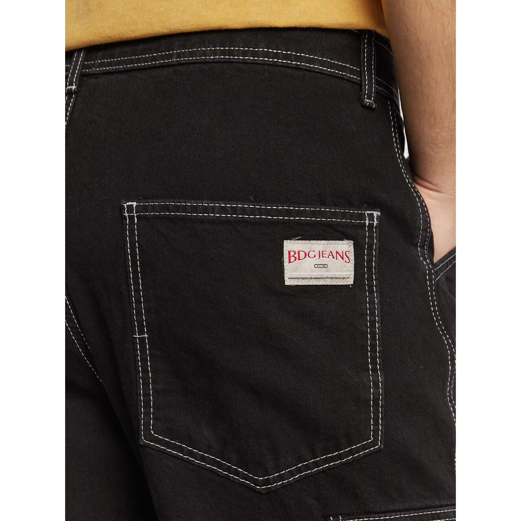 BDG Urban Outfitters Дънки 75328518 Черен Relaxed Fit - Pepit.bg