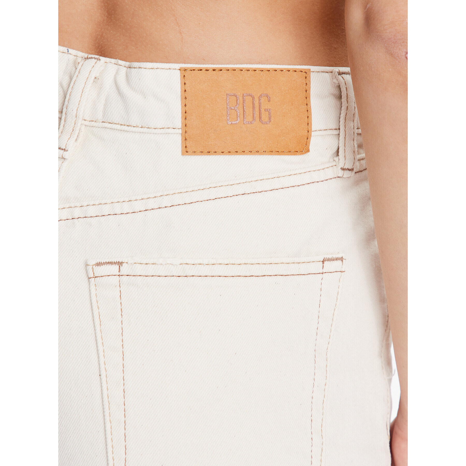 BDG Urban Outfitters Дънки BDG AUTH STRAIGHT ECRU 76472356 Екрю Regular Fit - Pepit.bg