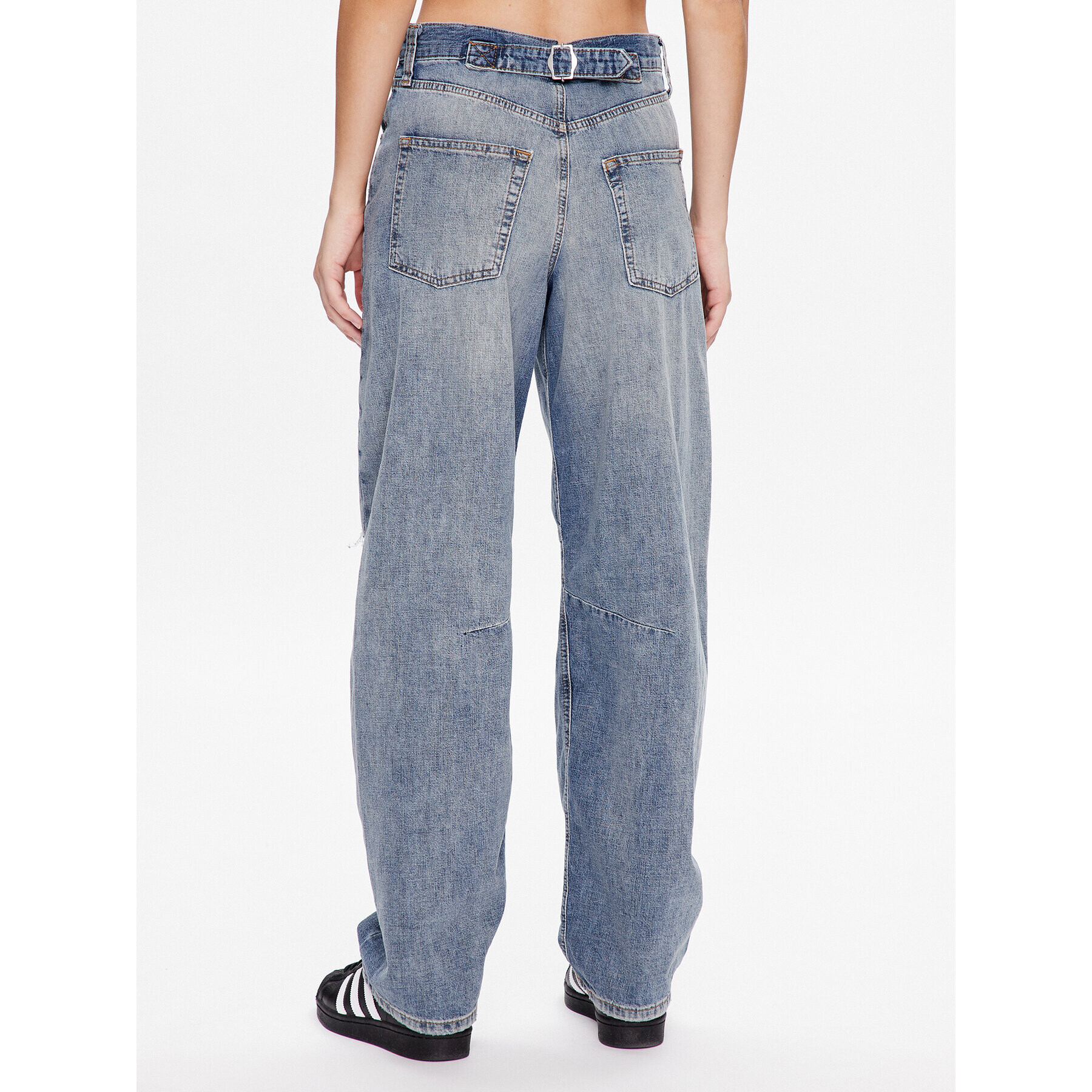 BDG Urban Outfitters Дънки BDG LOGAN CINCH RIPPED 76473453 Тъмносин Relaxed Fit - Pepit.bg