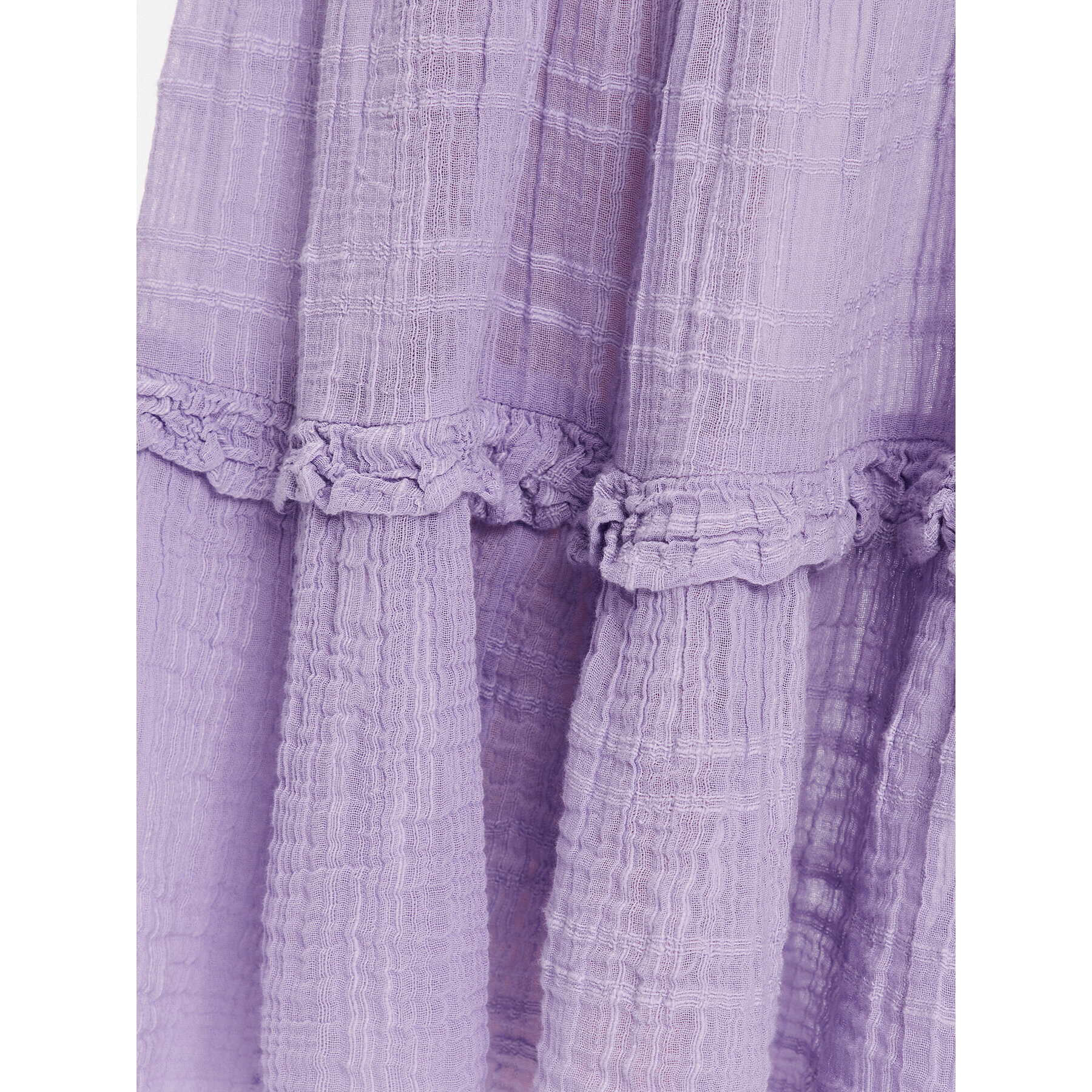 BDG Urban Outfitters Макси пола BDG LILAC LINEN SKIRT 76472034 Виолетов Loose Fit - Pepit.bg