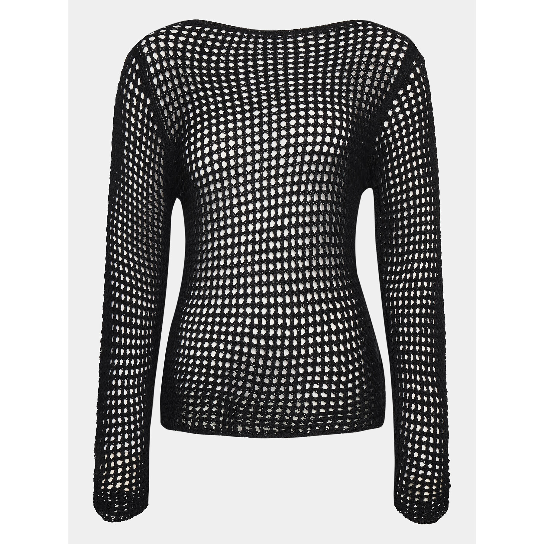 BDG Urban Outfitters Пуловер Lattice 77097871 Черен Regular Fit - Pepit.bg