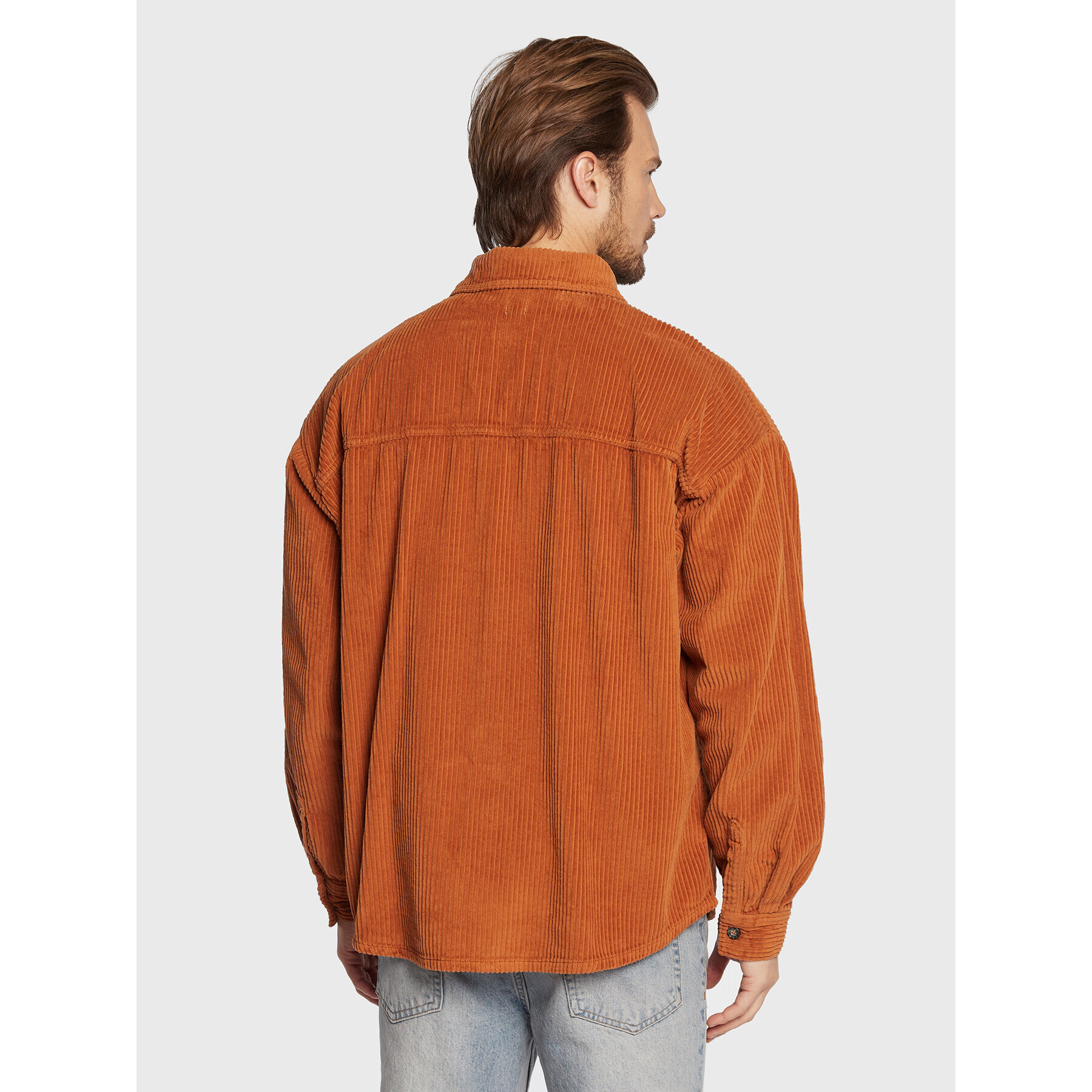 BDG Urban Outfitters Риза 75329755 Кафяв Regular Fit - Pepit.bg