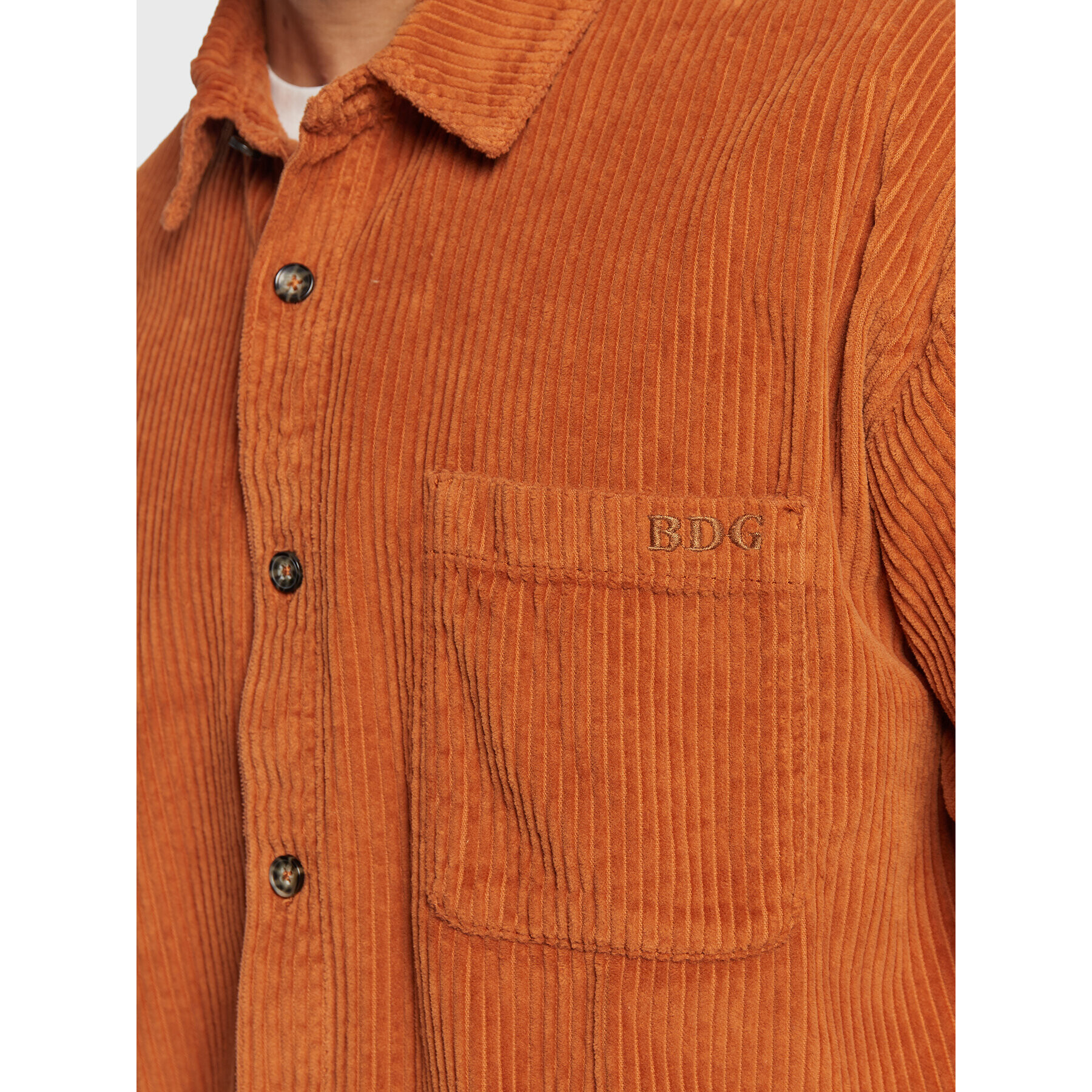 BDG Urban Outfitters Риза 75329755 Кафяв Regular Fit - Pepit.bg