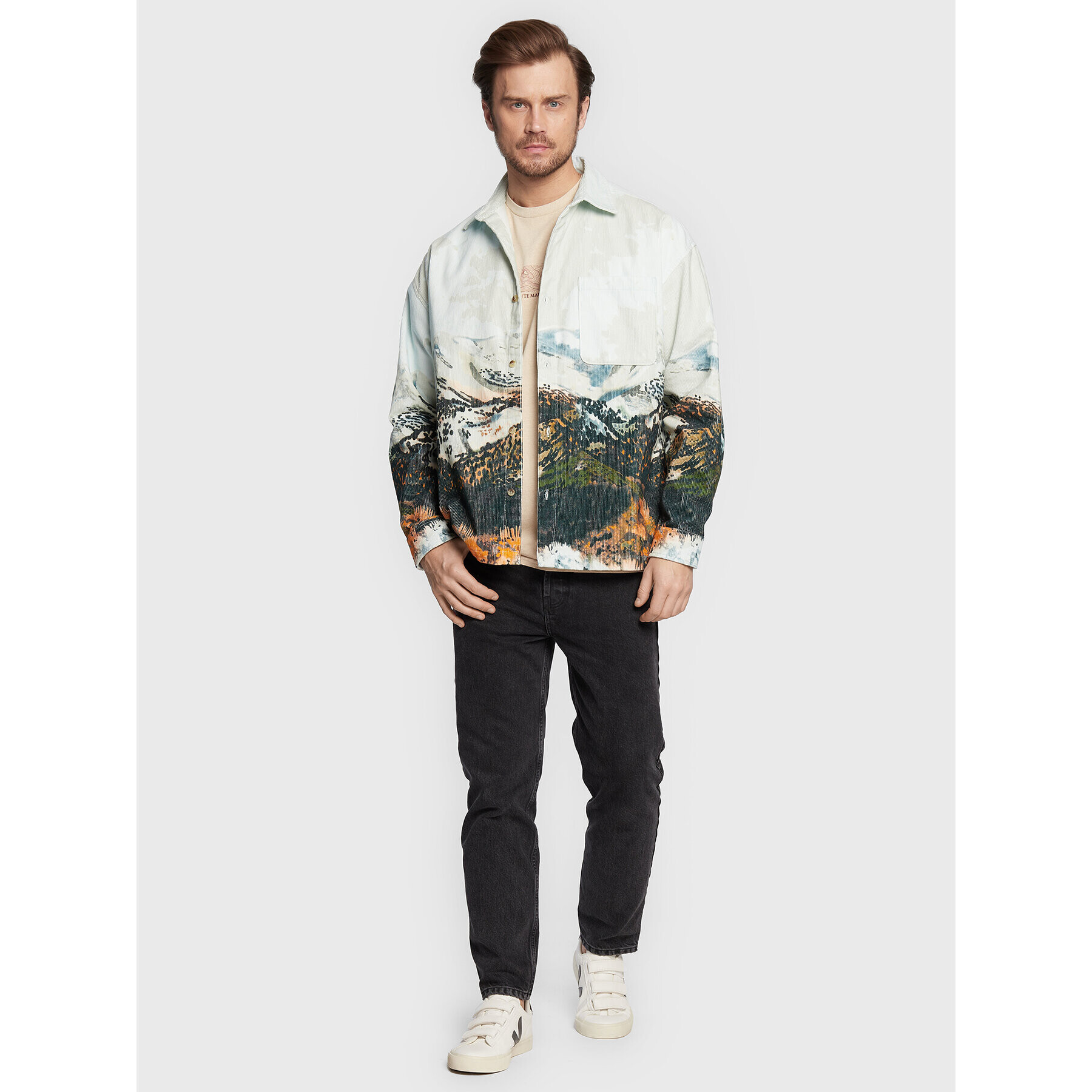 BDG Urban Outfitters Риза 76133735 Син Relaxed Fit - Pepit.bg