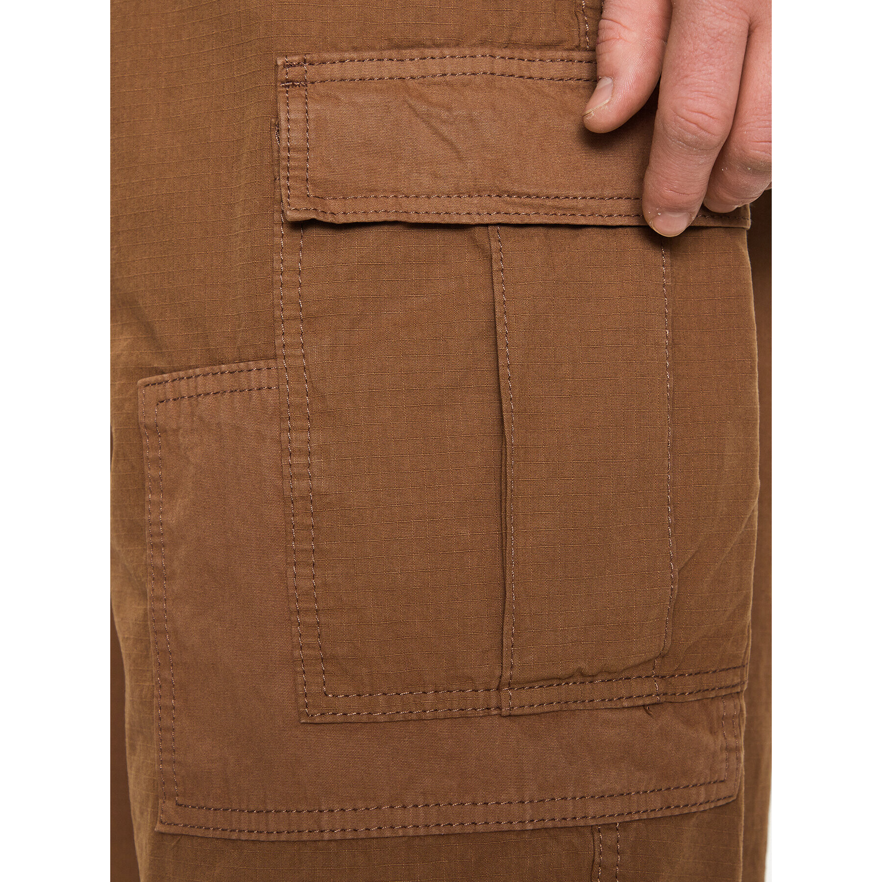 BDG Urban Outfitters Шорти от плат BDG RIPSTOP CARGO SHORT 76548387 Бежов Classic Fit - Pepit.bg