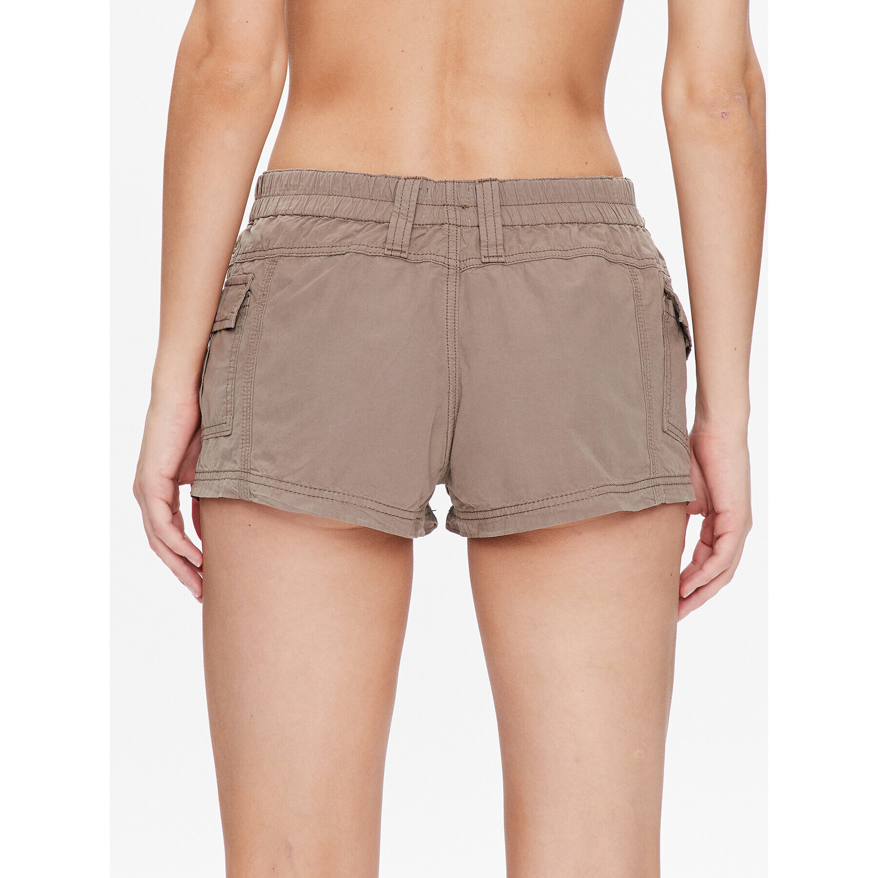 BDG Urban Outfitters Шорти от плат BDG SUMMER Y2K SHORT 76476258 Зелен Regular Fit - Pepit.bg