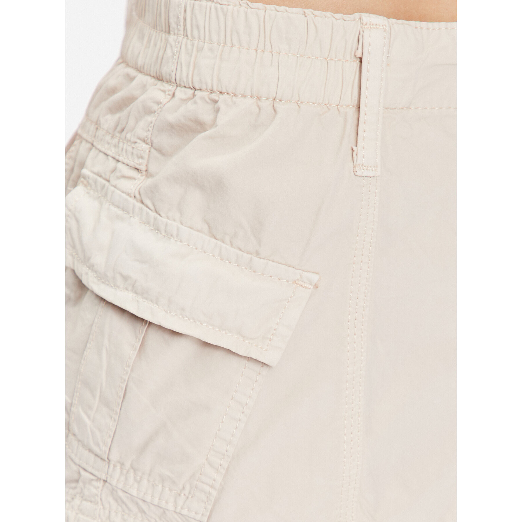 BDG Urban Outfitters Шорти от плат BDG SUMMER Y2K SHORT 76476308 Екрю Regular Fit - Pepit.bg