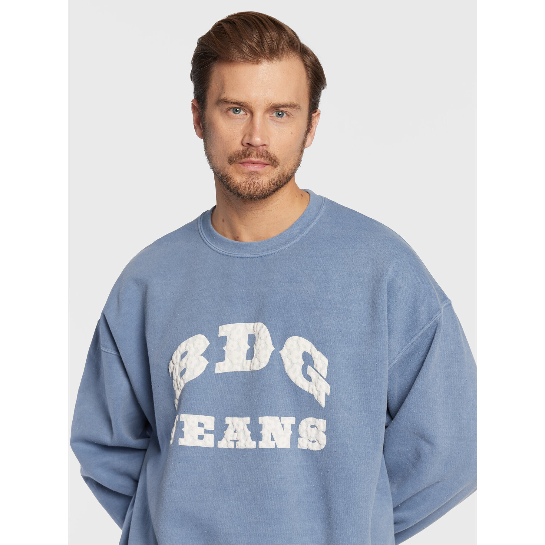 BDG Urban Outfitters Суитшърт 74937293 Син Regular Fit - Pepit.bg