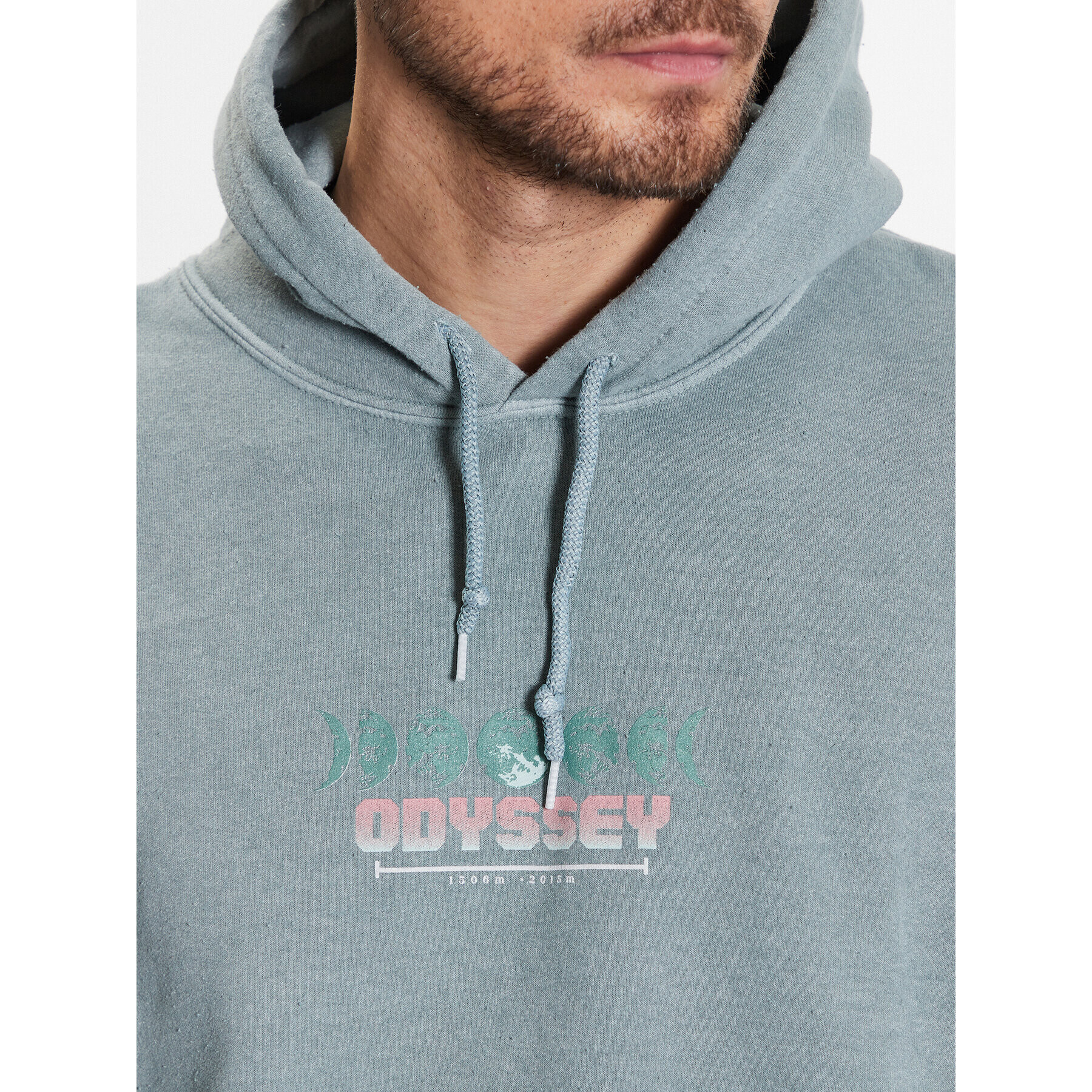 BDG Urban Outfitters Суитшърт BDG ODYSSEY HOODIE 76740091 Син Relaxed Fit - Pepit.bg