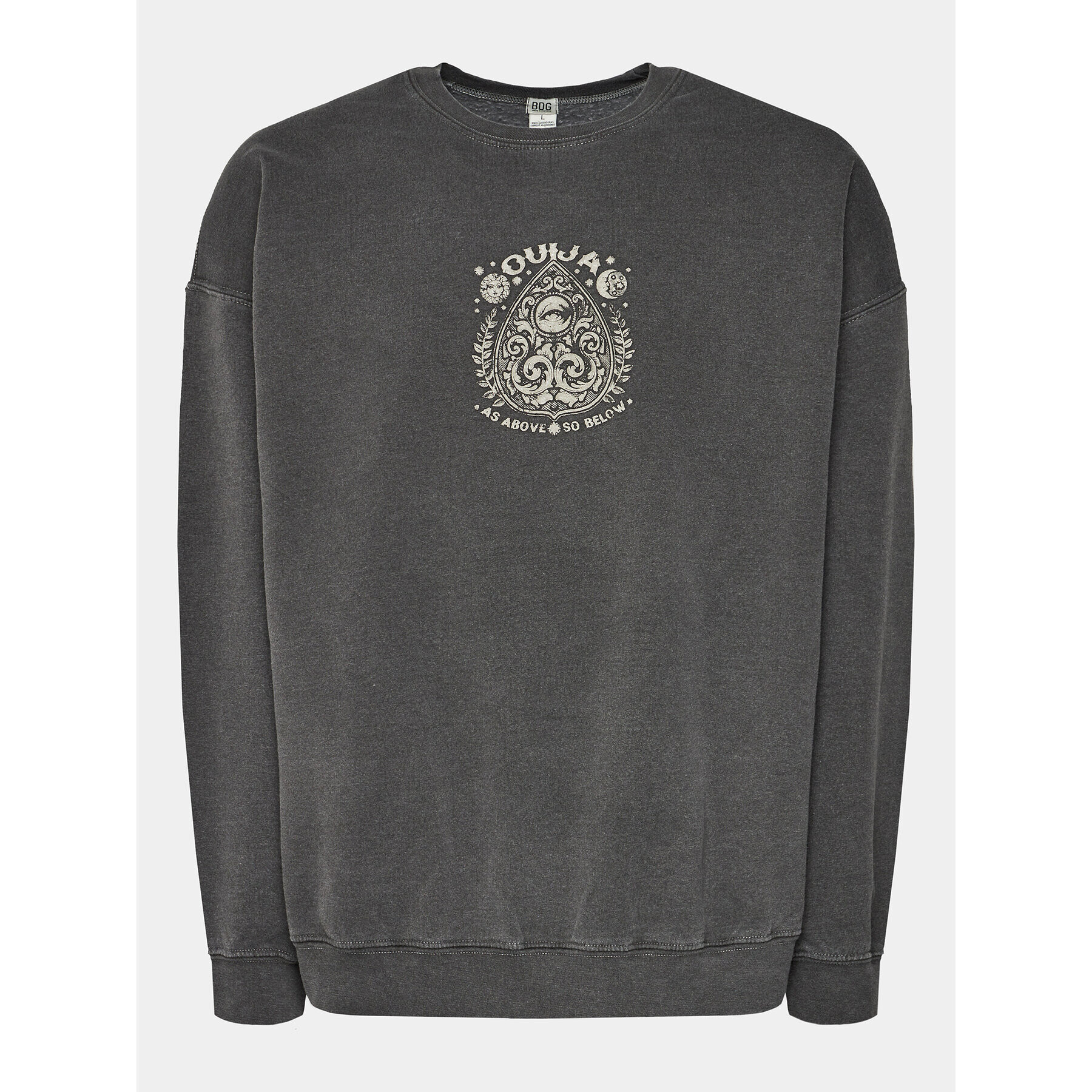 BDG Urban Outfitters Суитшърт Ouija Mystic Sweat 77393841 Сив Regular Fit - Pepit.bg