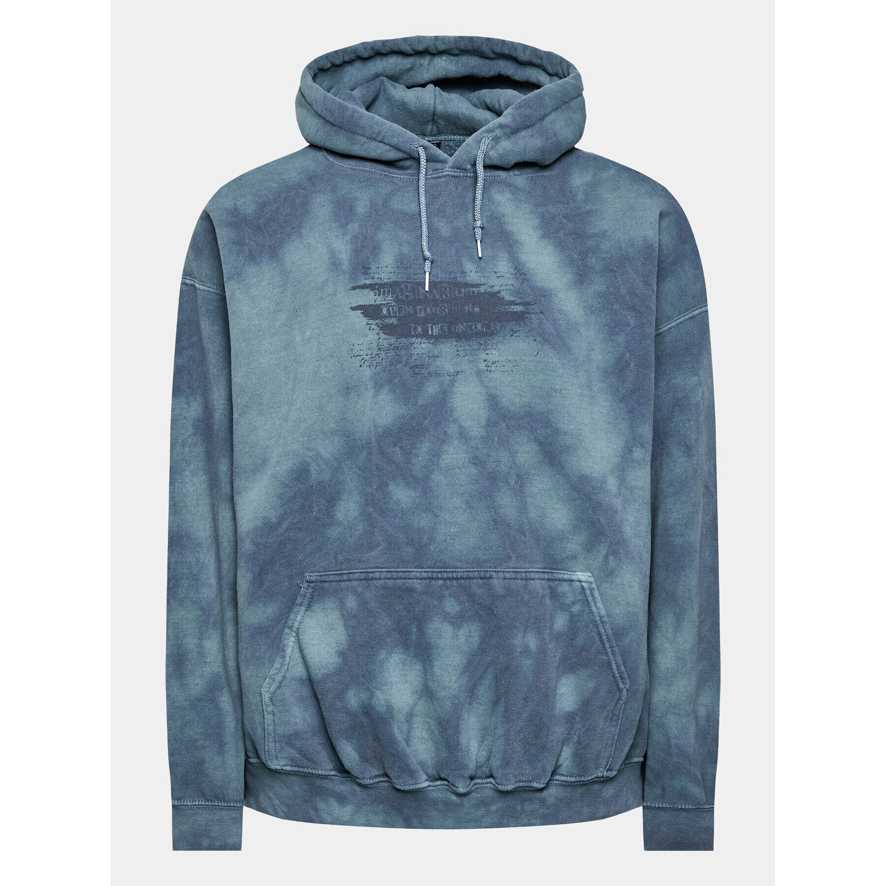 BDG Urban Outfitters Суитшърт Tiedye Unmatch Paral 77172690 Син Regular Fit - Pepit.bg