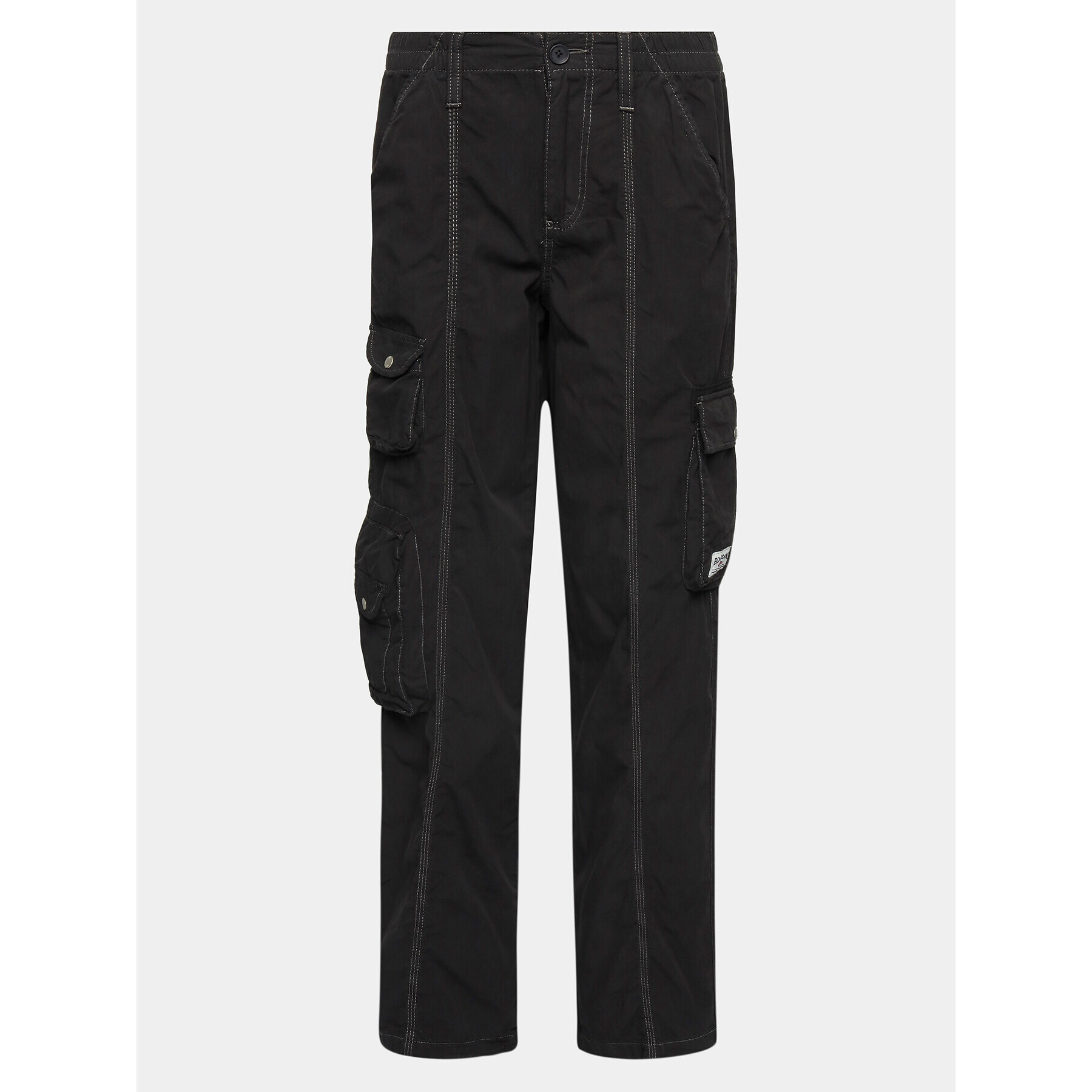 BDG Urban Outfitters Текстилни панталони Y2k Low Rise Cargo Pants 77101459 Черен Regular Fit - Pepit.bg