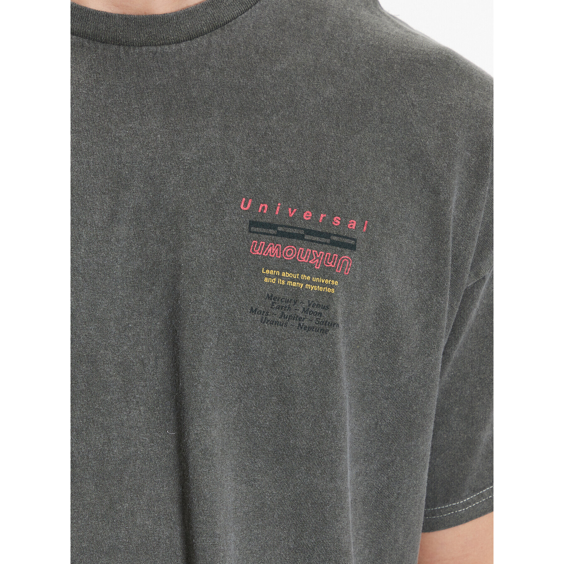 BDG Urban Outfitters Тишърт BDG UNIVERSAL UNKNOWN TEE 76741784 Каки Oversize - Pepit.bg