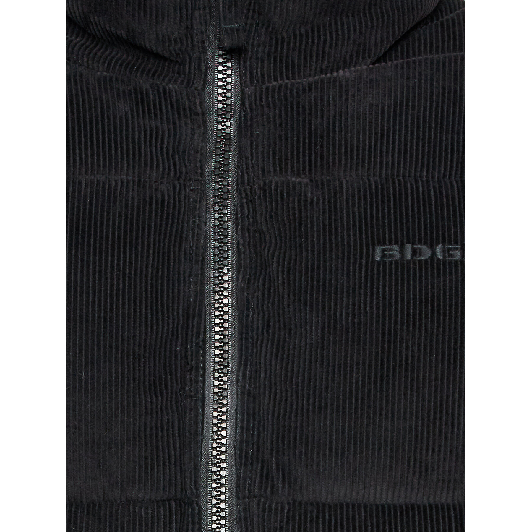 BDG Urban Outfitters Зимно яке Cord Puffer 76833870 Черен Basic Fit - Pepit.bg