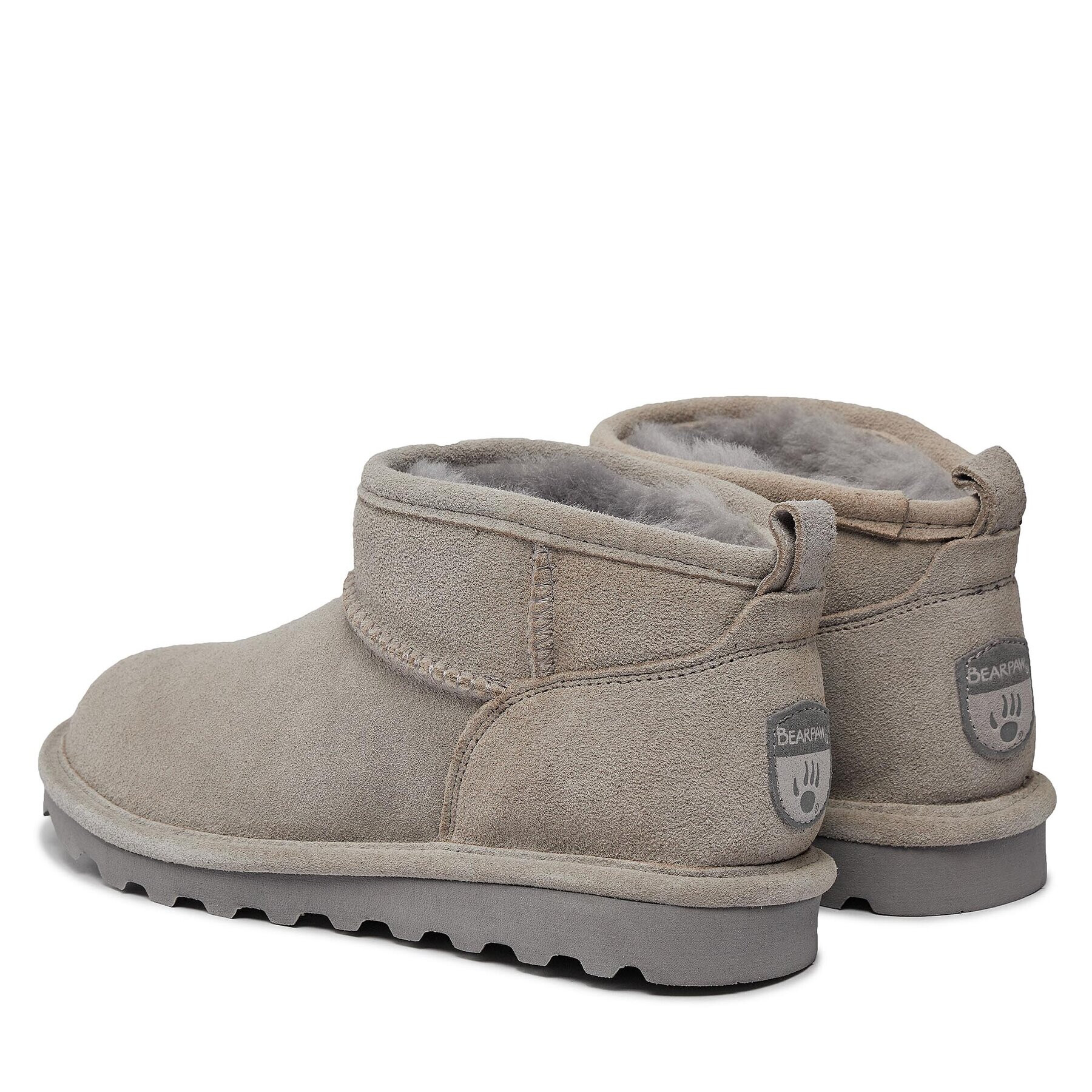 Bearpaw Апрески Shorty 2860W Сив - Pepit.bg