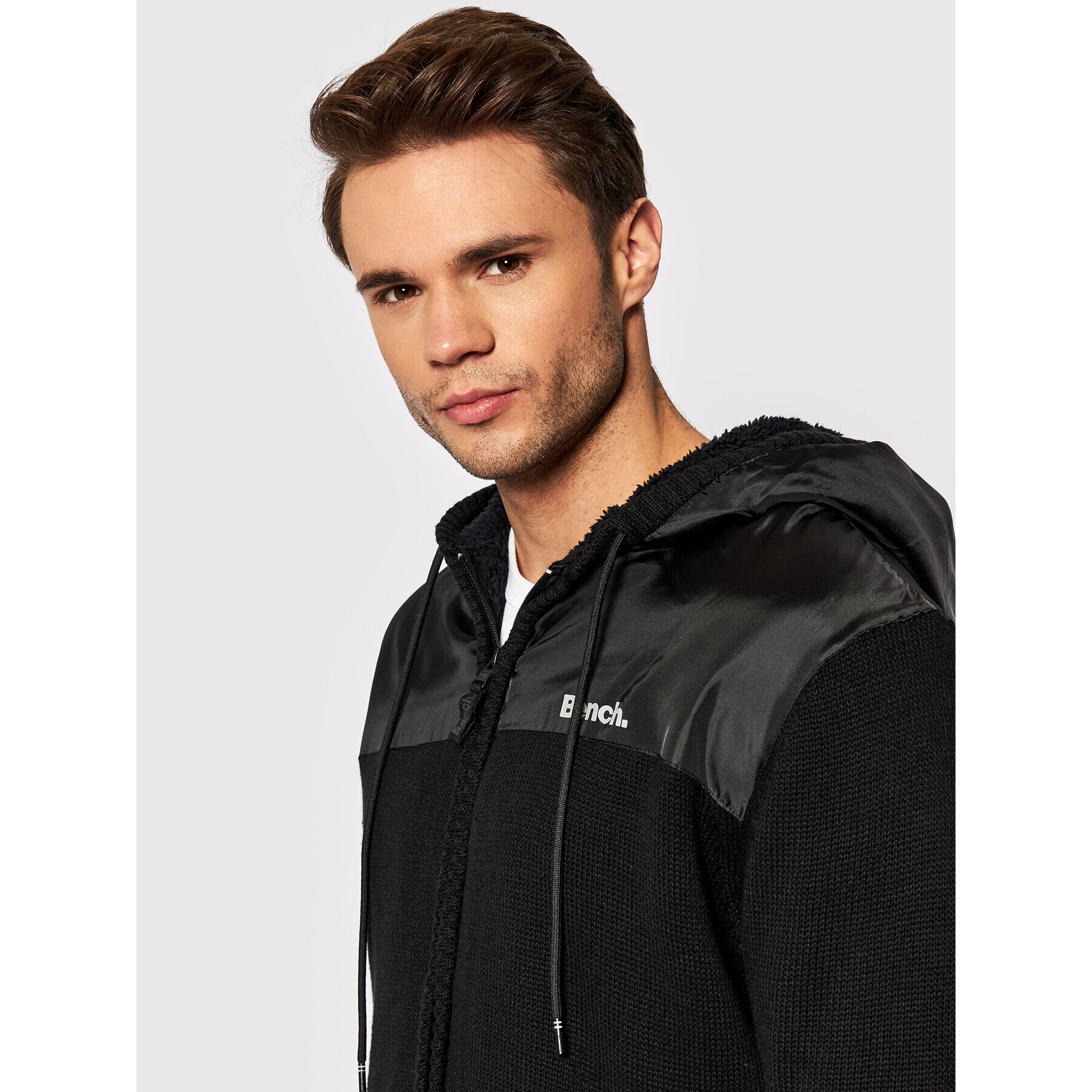 Bench Кардиган Dillo 118628 Черен Regular Fit - Pepit.bg