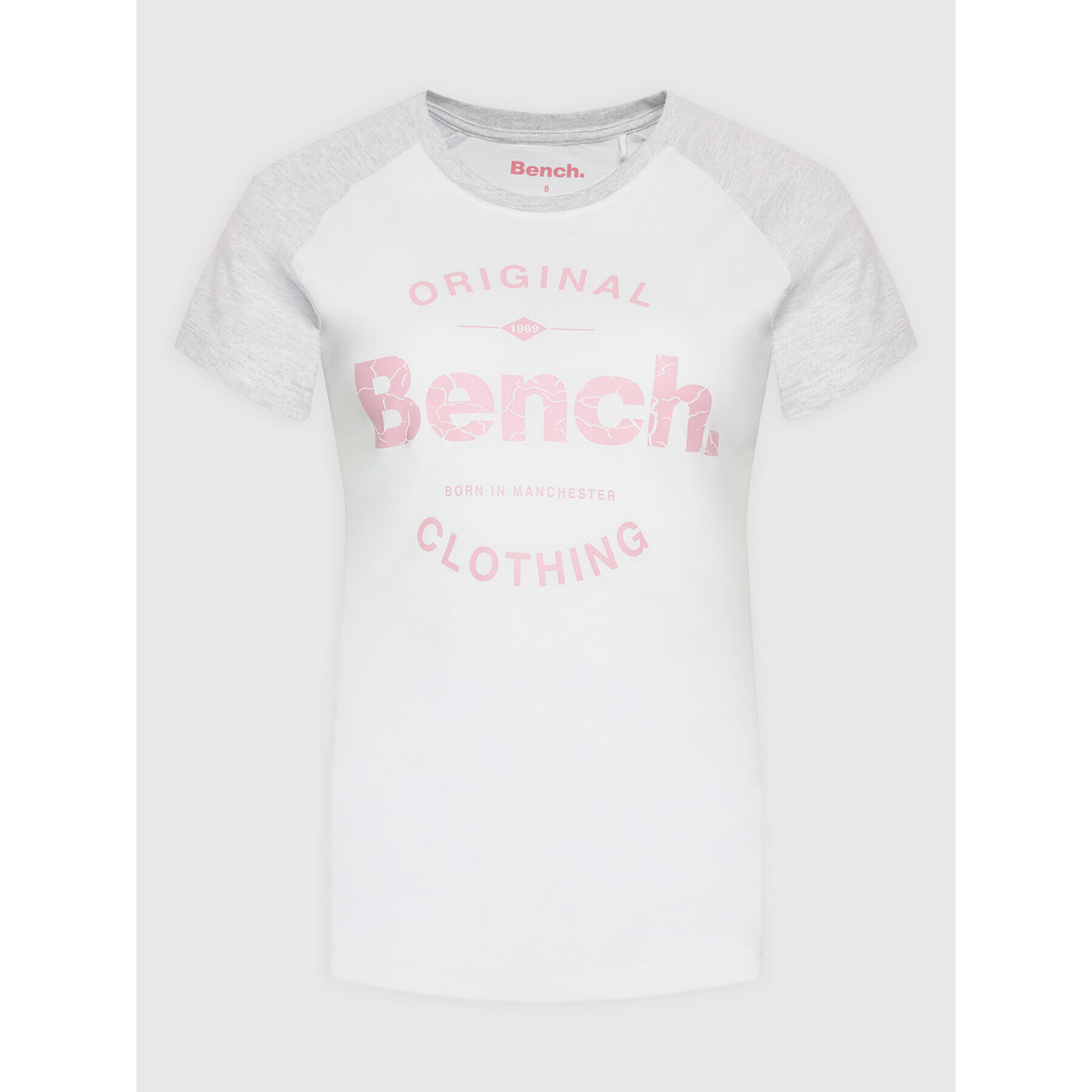 Bench Комплект 2 тишъртки Libbi 120683 Бял Regular Fit - Pepit.bg