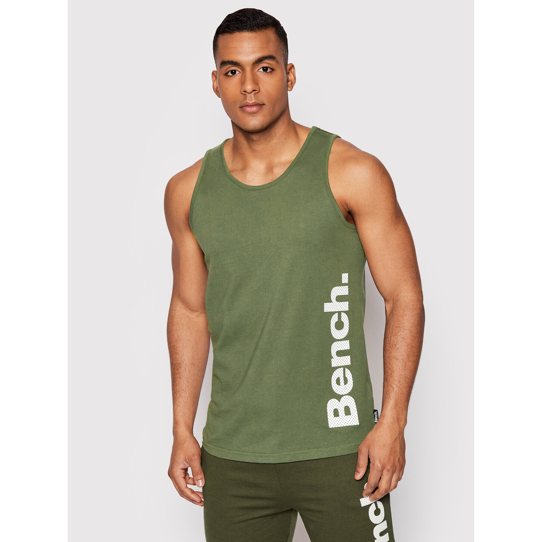 Bench Мъжки топ Silas 117811 Зелен Regular Fit - Pepit.bg