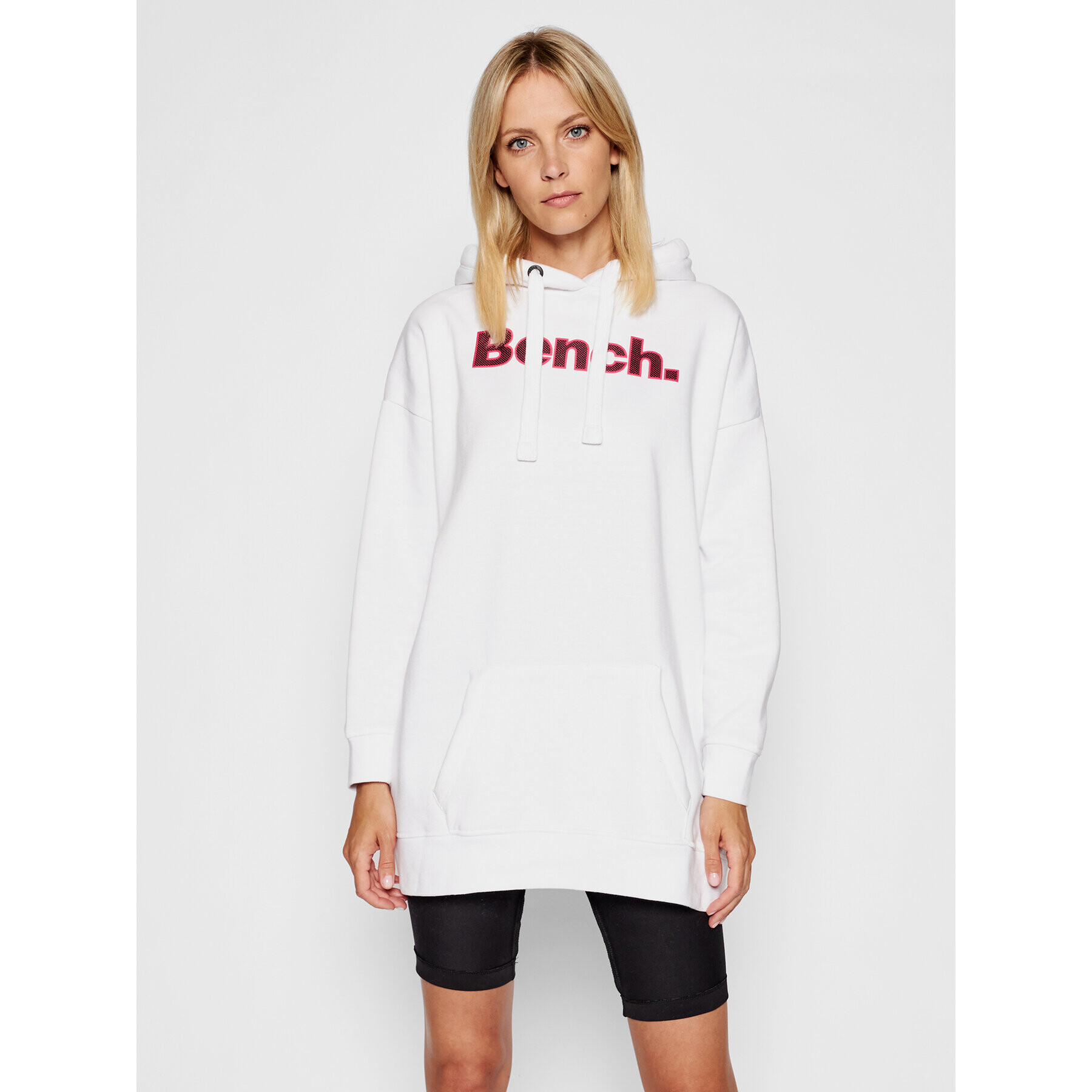 Bench Суитшърт Dayla 117442 Бял Regular Fit - Pepit.bg