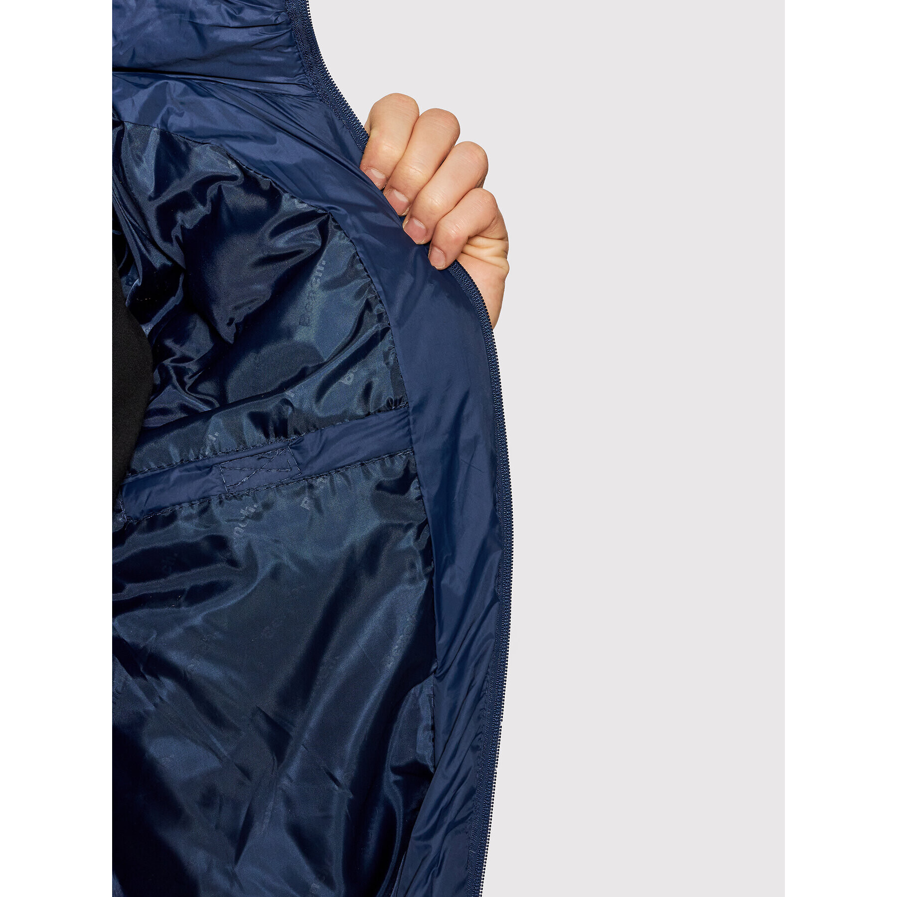 Bench Пухено яке Garther 116400 Тъмносин Regular Fit - Pepit.bg