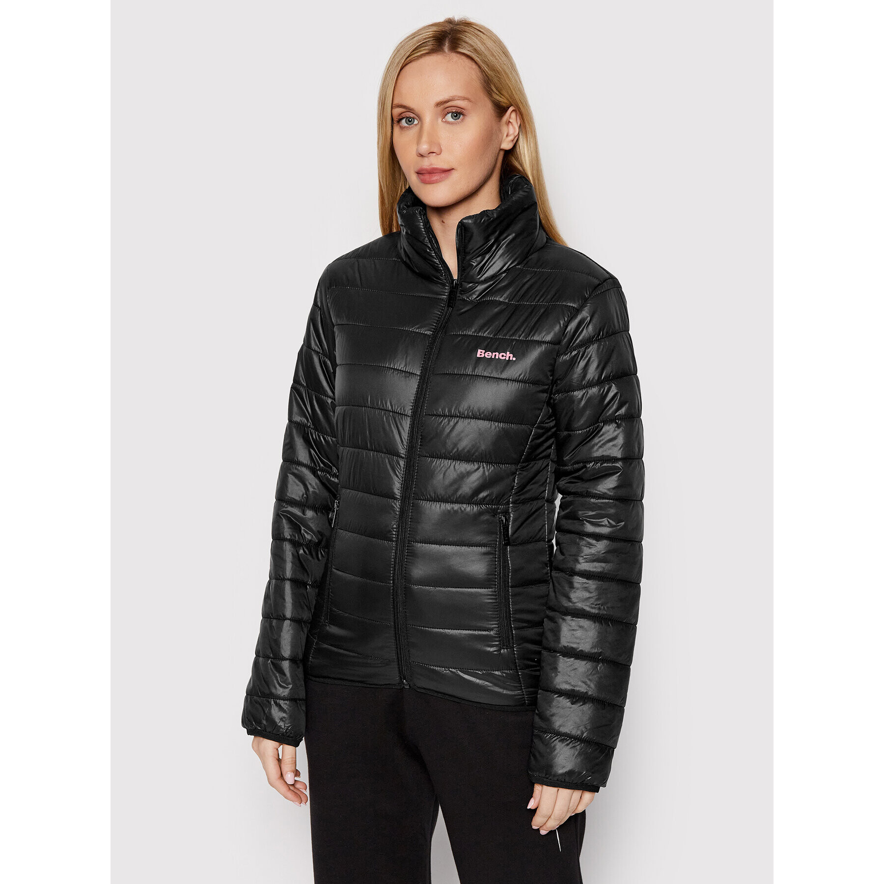 Bench Пухено яке mark2 116744 Черен Regular Fit - Pepit.bg