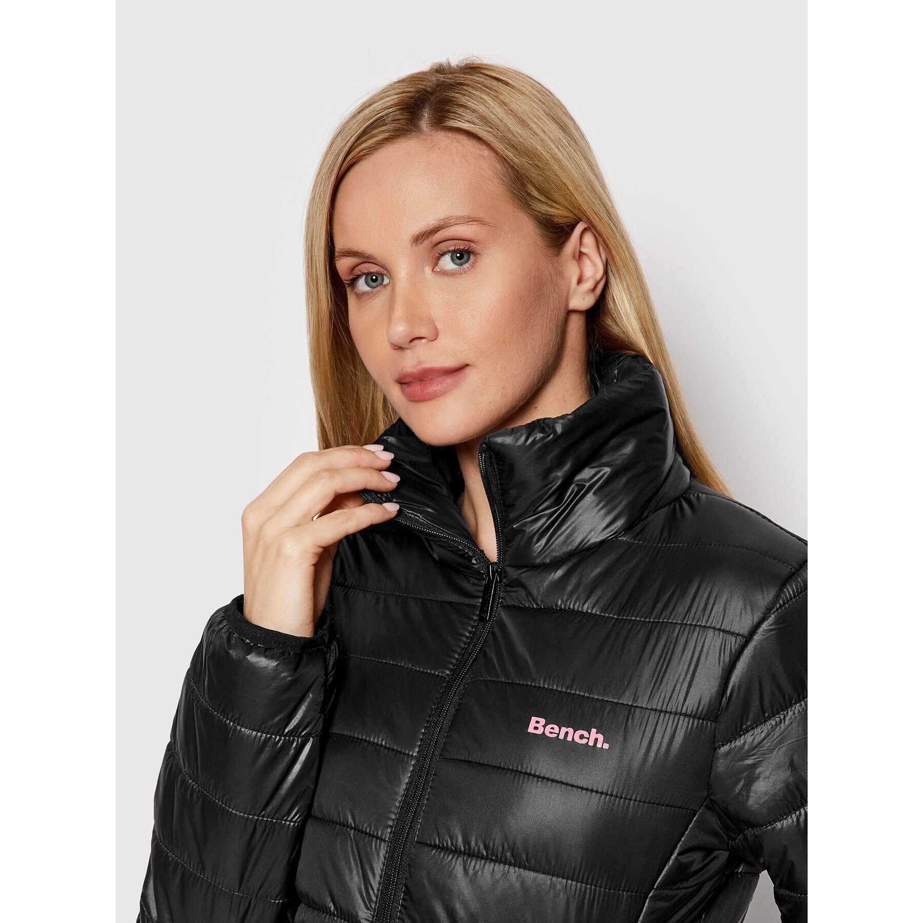 Bench Пухено яке mark2 116744 Черен Regular Fit - Pepit.bg