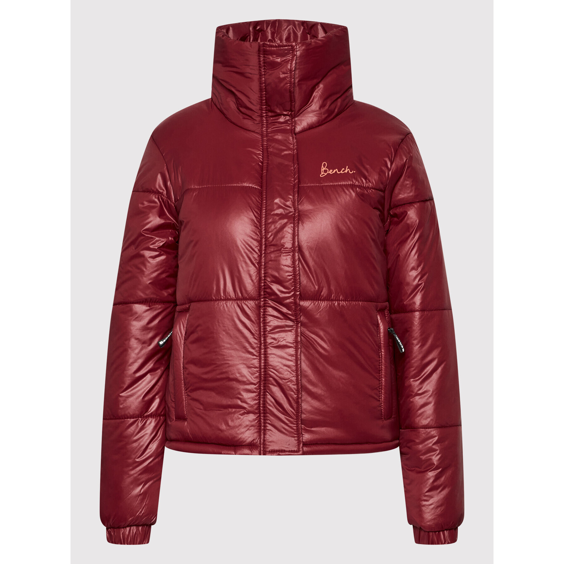 Bench Пухено яке Roana 118541 Бордо Regular Fit - Pepit.bg