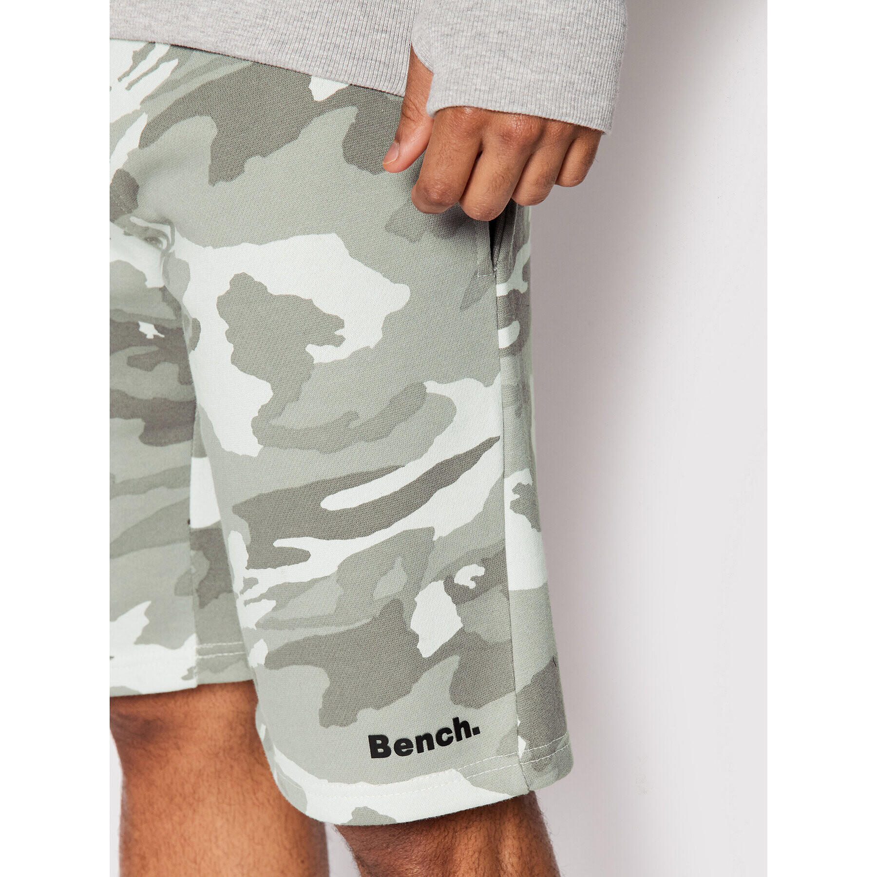 Bench Спортни шорти Canby 120770 Сив Regular Fit - Pepit.bg