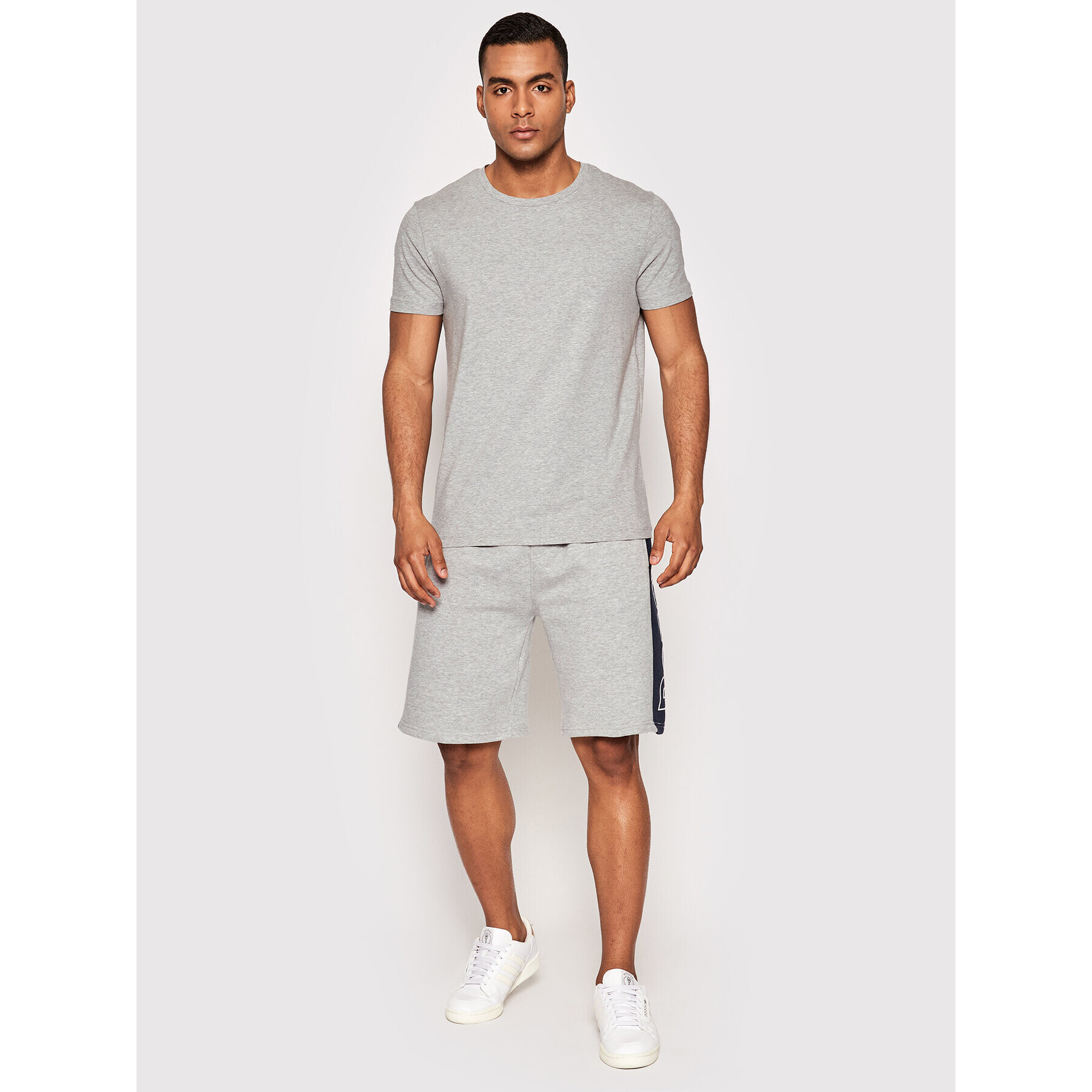 Bench Спортни шорти Dorf 120761 Сив Regular Fit - Pepit.bg