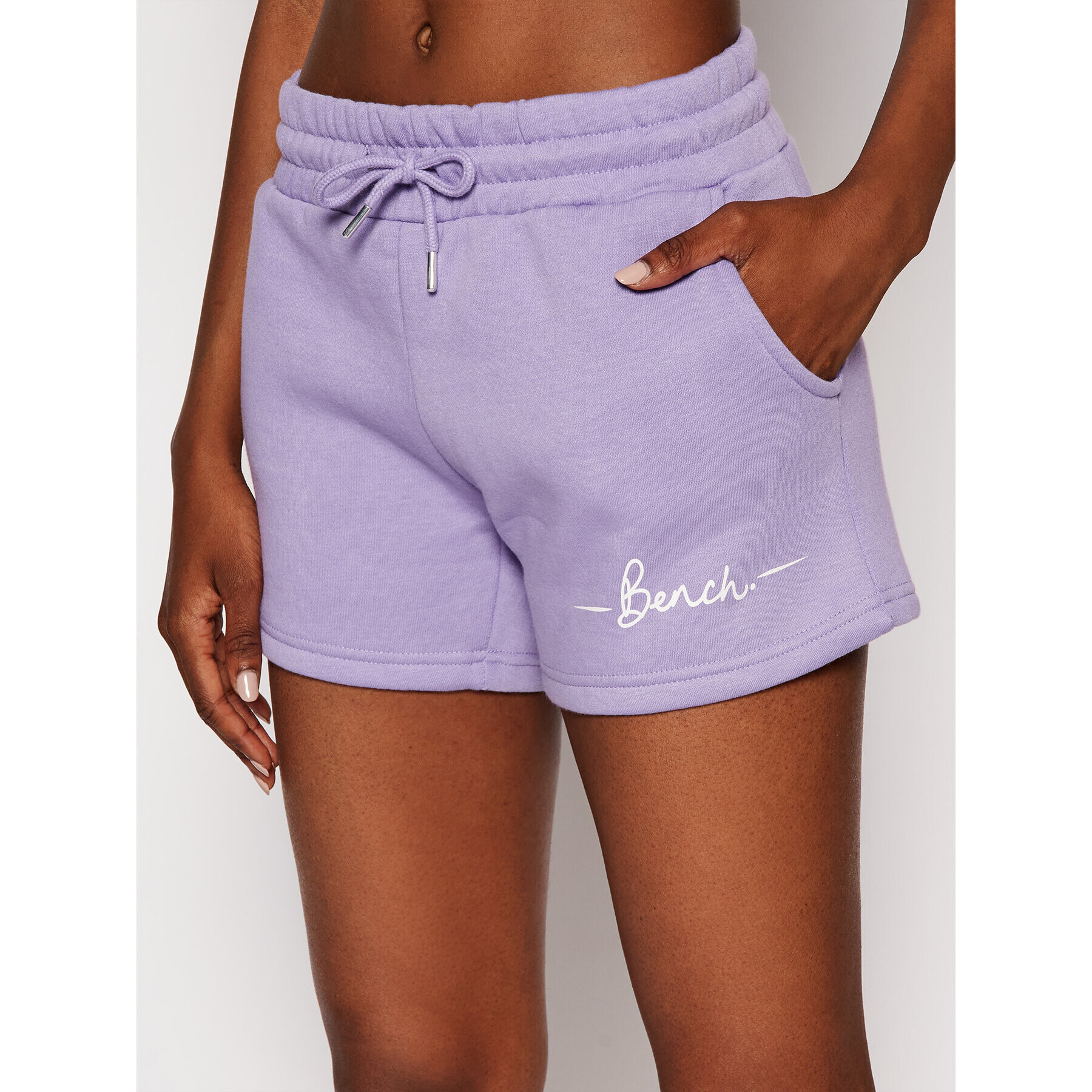Bench Спортни шорти Nova 118358 Виолетов Regular Fit - Pepit.bg