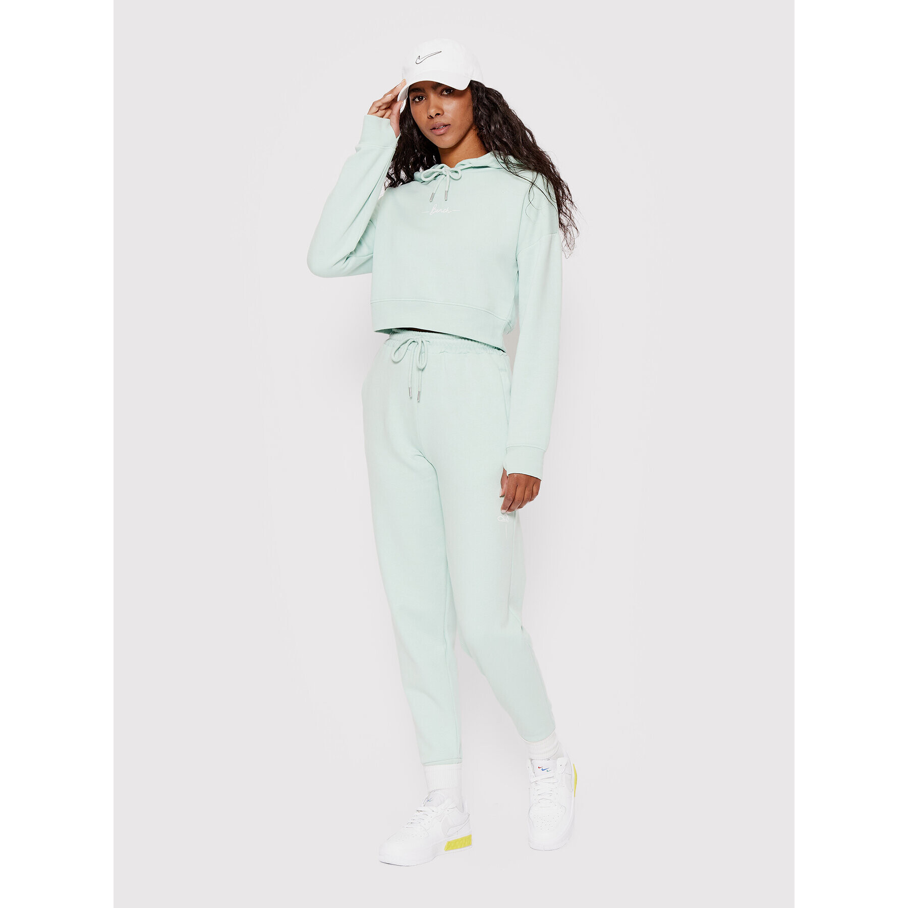Bench Суитшърт Amerie 118355 Зелен Regular Fit - Pepit.bg