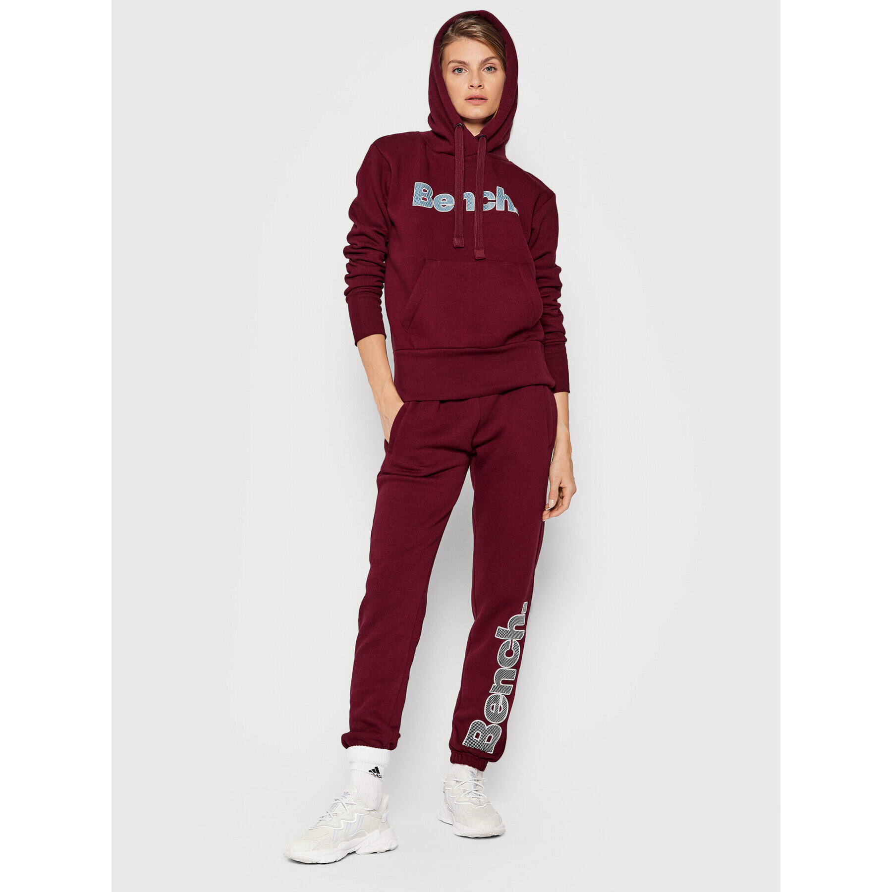 Bench Суитшърт Anise 117364 Бордо Regular Fit - Pepit.bg