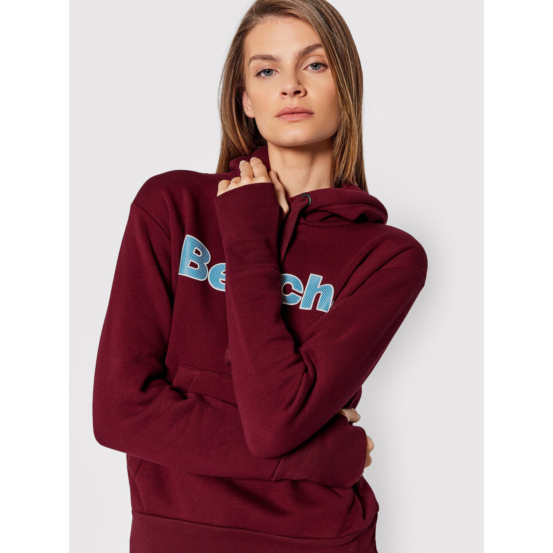 Bench Суитшърт Anise 117364 Бордо Regular Fit - Pepit.bg
