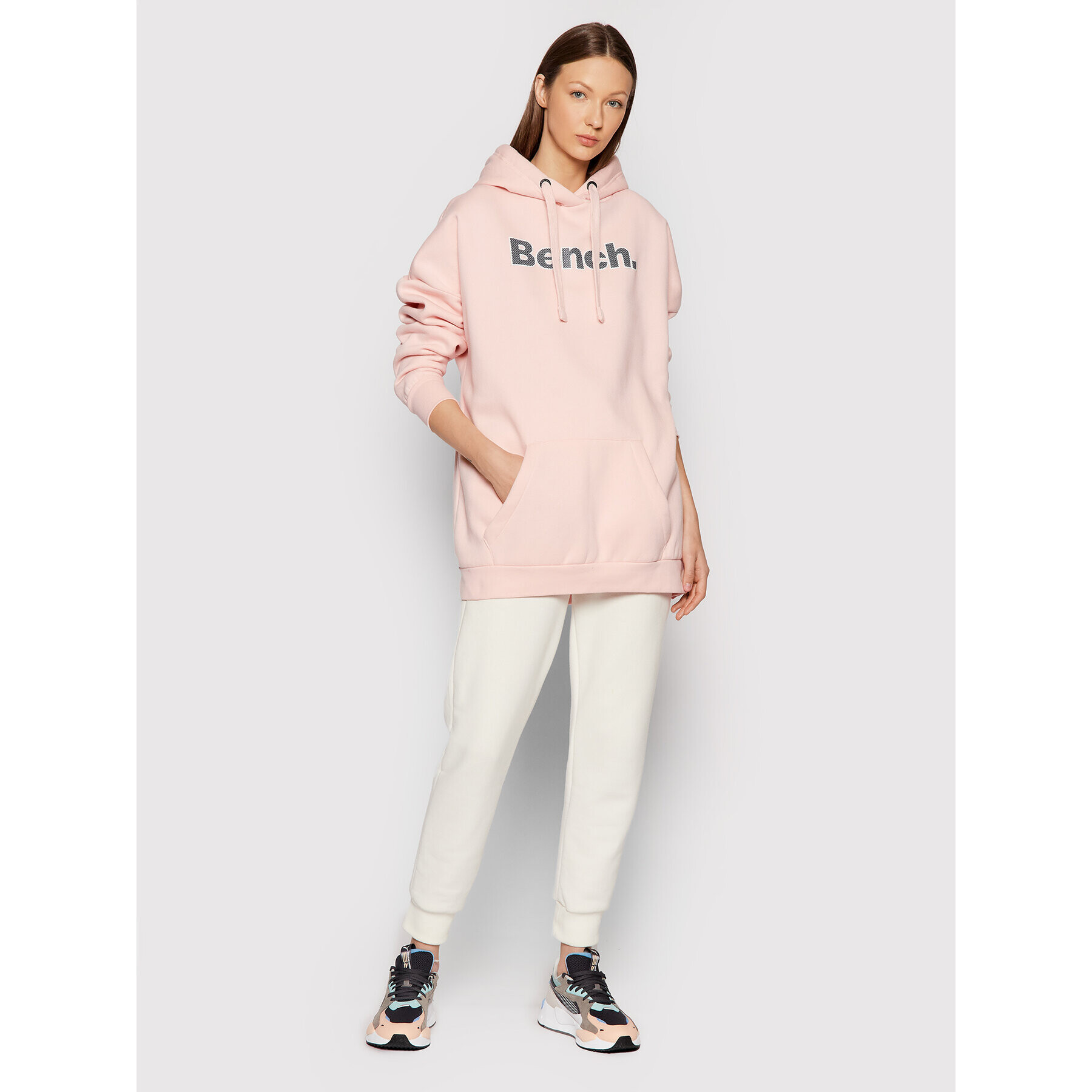 Bench Суитшърт Dayla 117442 Розов Regular Fit - Pepit.bg
