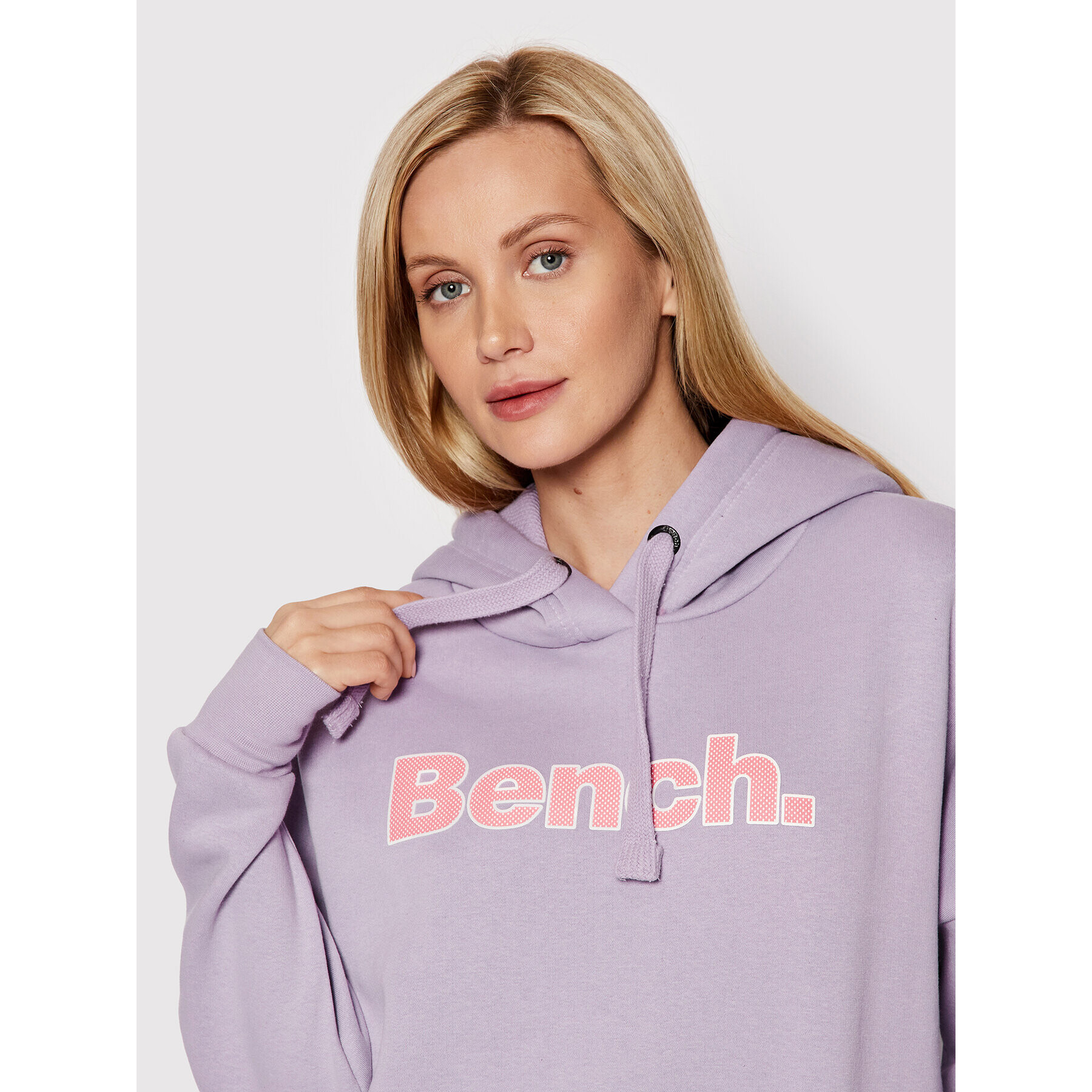 Bench Суитшърт Dayla 117442 Виолетов Oversize - Pepit.bg