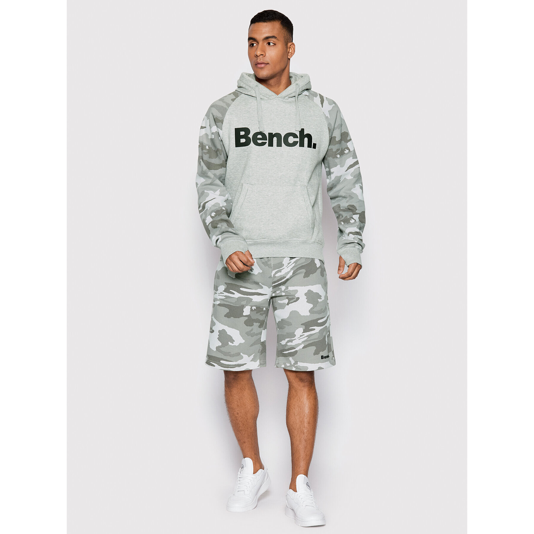 Bench Суитшърт Elgie 120766 Сив Regular Fit - Pepit.bg