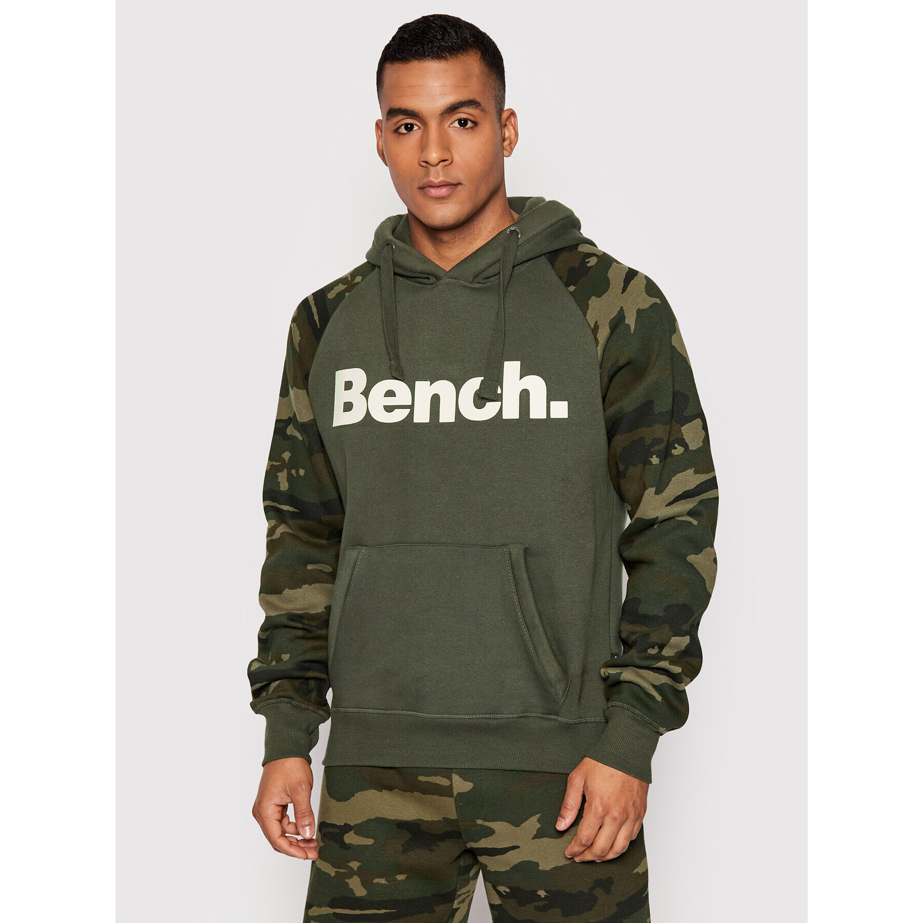 Bench Суитшърт Elgie 120766 Зелен Regular Fit - Pepit.bg