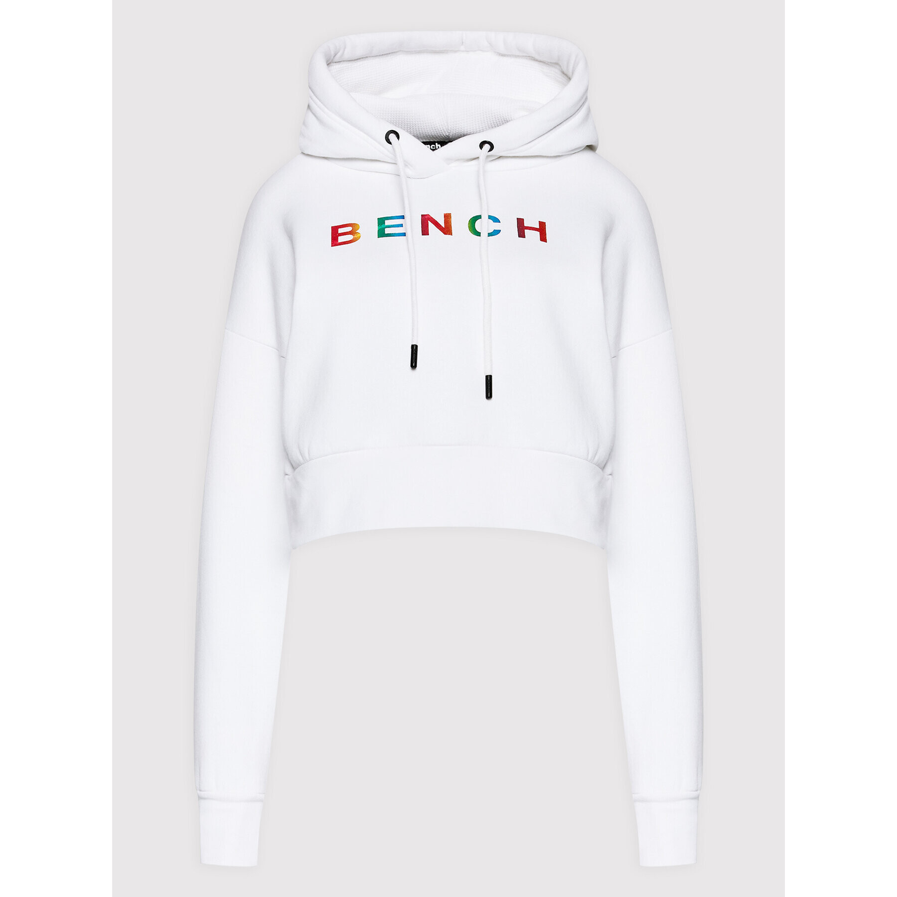 Bench Суитшърт Finchley 120658 Бял Boxy Fit - Pepit.bg