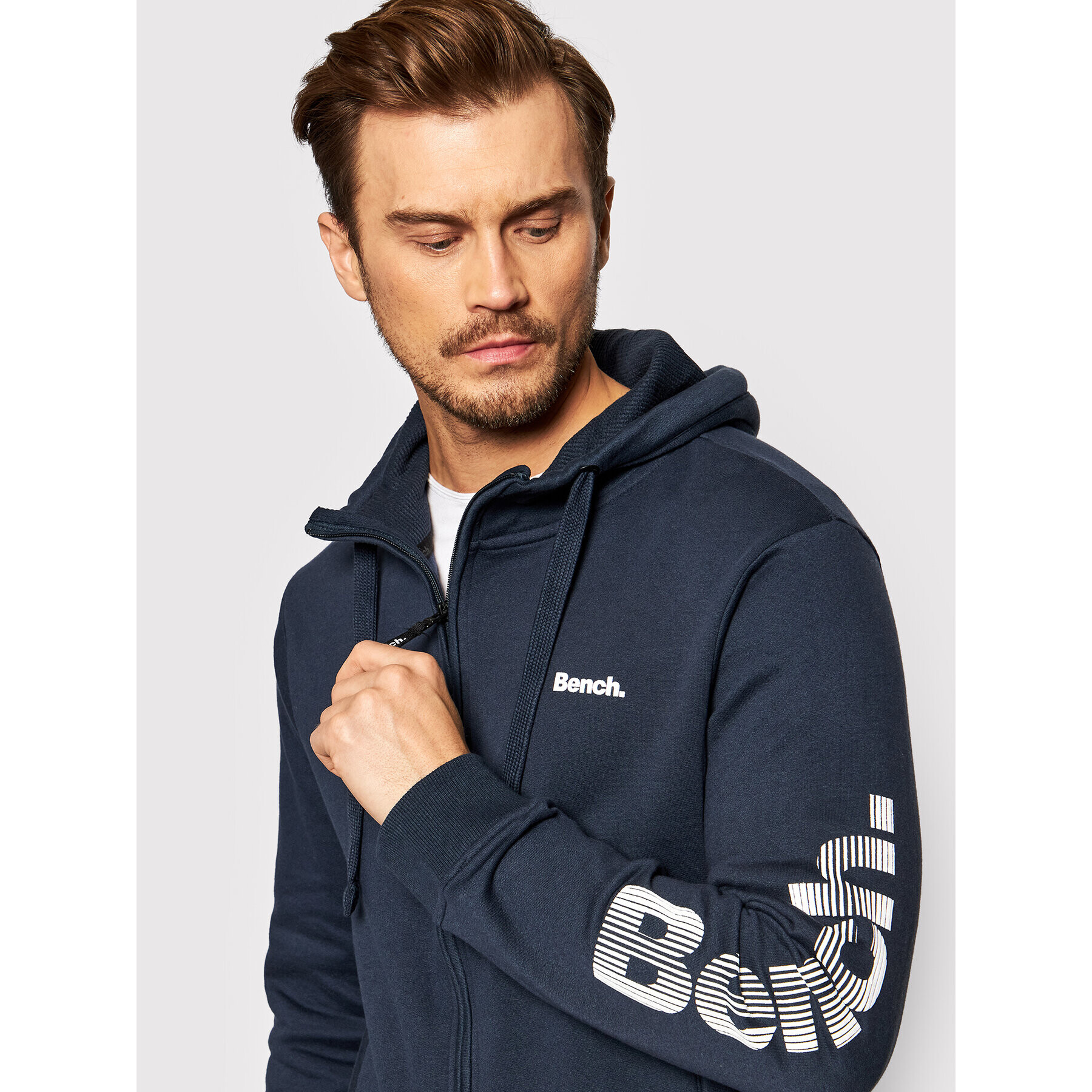 Bench Суитшърт Maslow 117205 Тъмносин Regular Fit - Pepit.bg