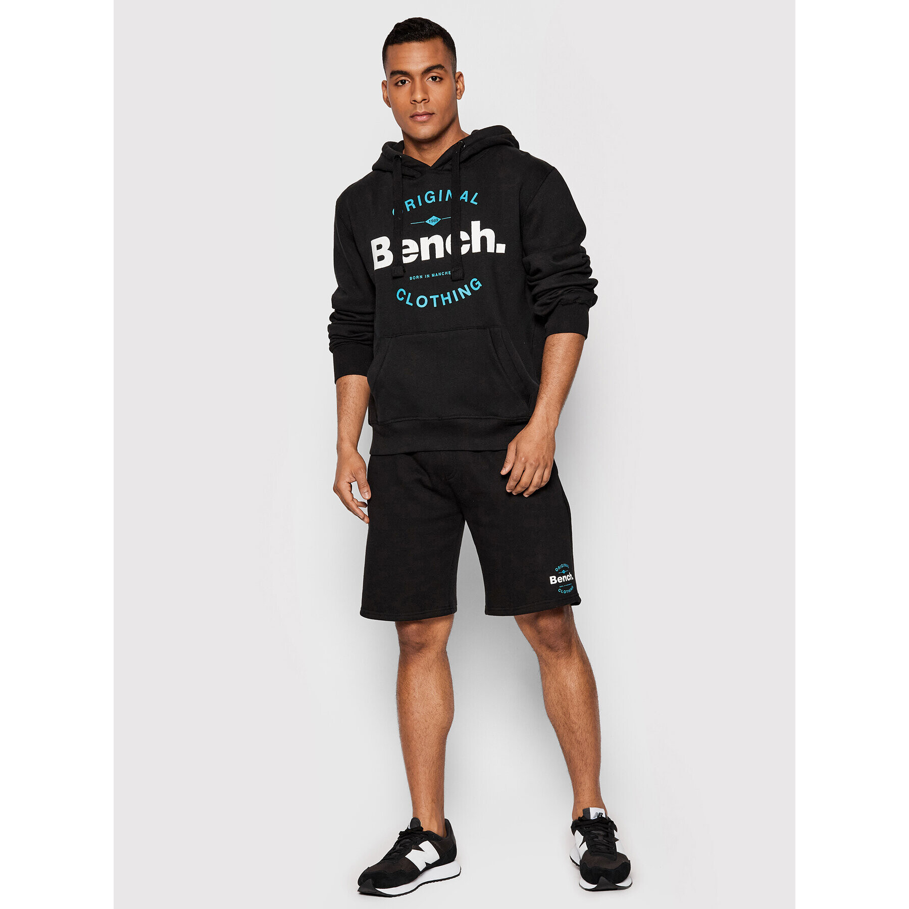 Bench Суитшърт Pastain 120750 Черен Regular Fit - Pepit.bg