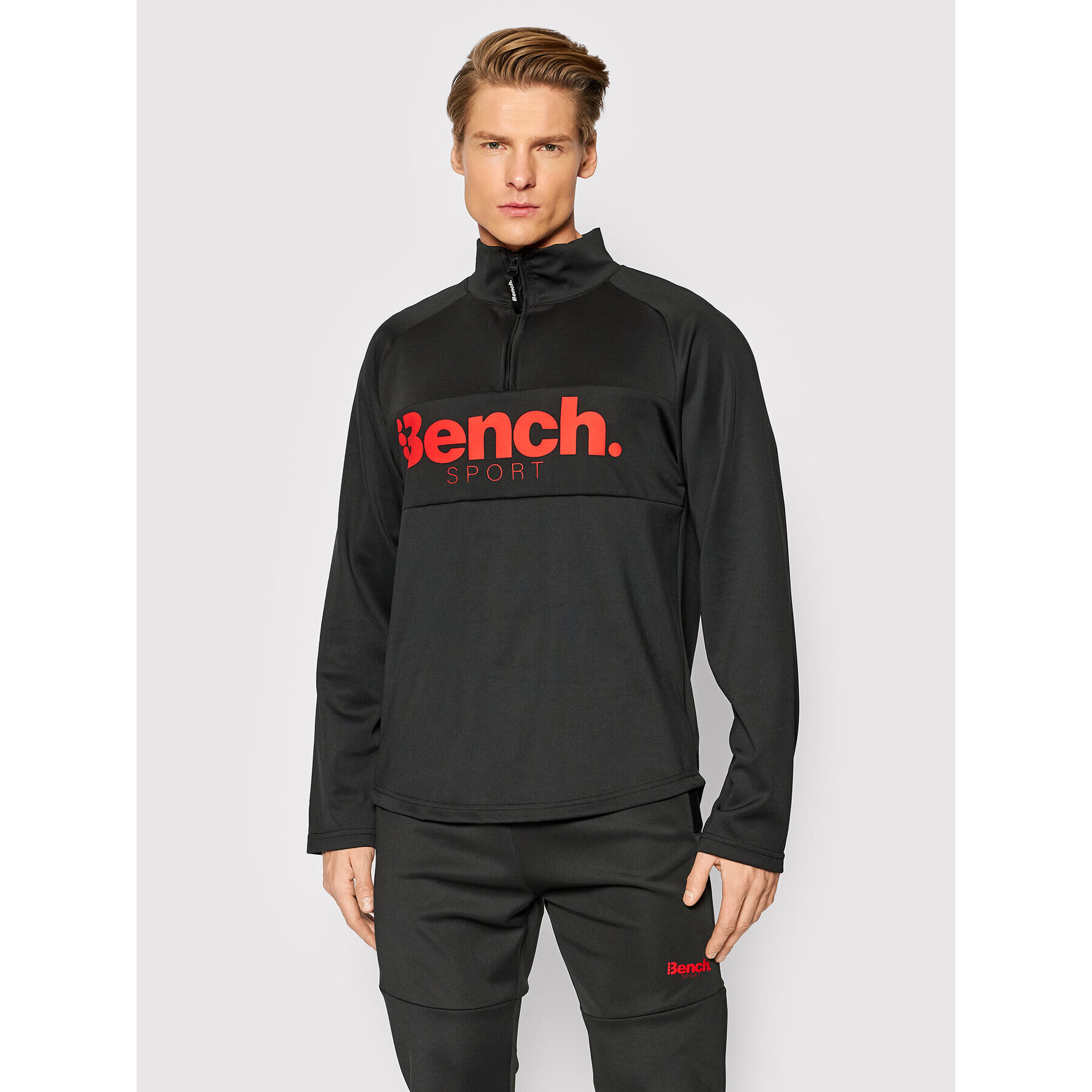 Bench Суитшърт Pector 118637 Черен Regular Fit - Pepit.bg